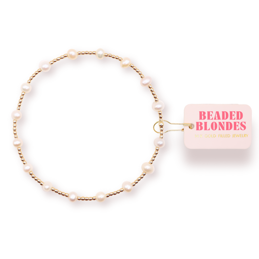 Lolo Anklet: Standard 9 inch | Beaded Blondes