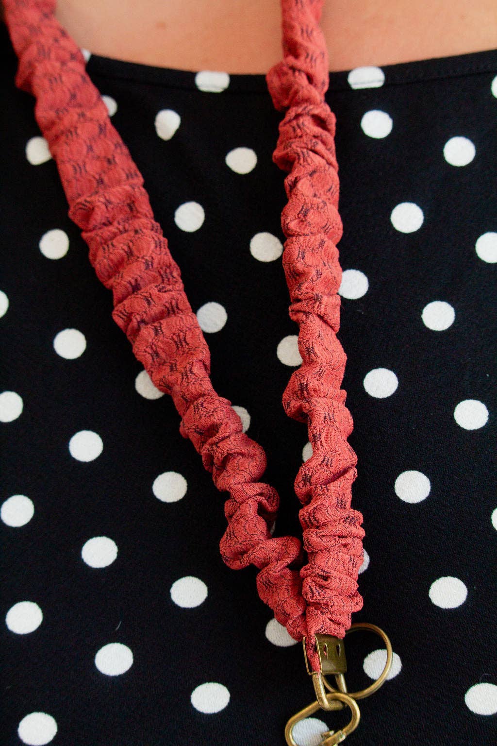 Cabernet Lanyard
