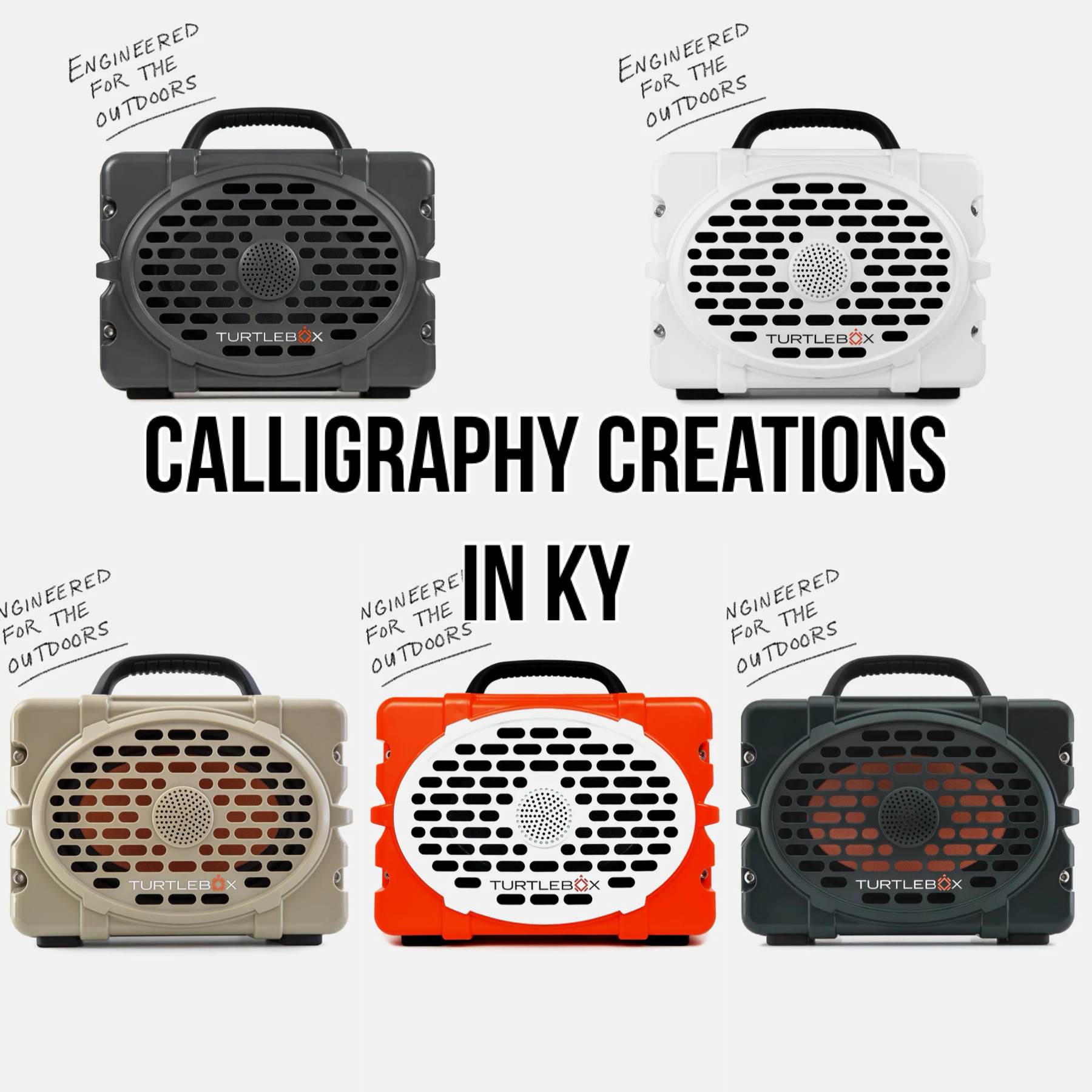 AND2BLE リッキー ble de fonty 枫缇 代言 ボックス Original Gen 2 Turtlebox Speaker – Calligraphy Creations In KY