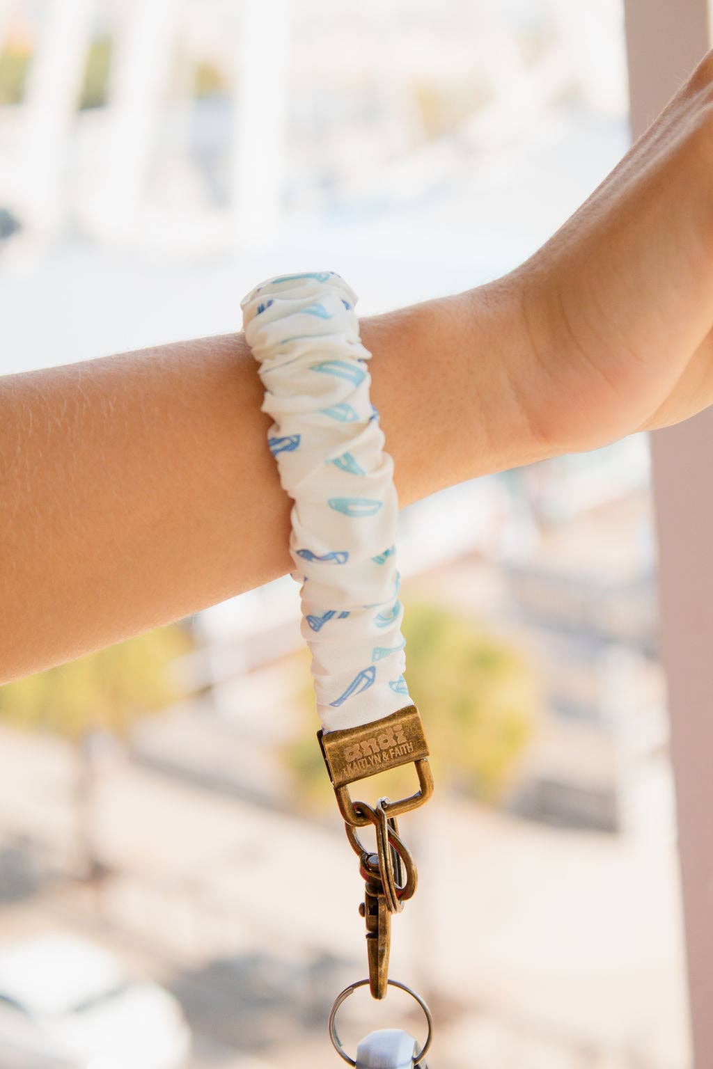 Blue Make Your Mark Keychain
