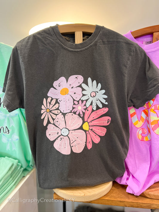 Floral Circle Tee
