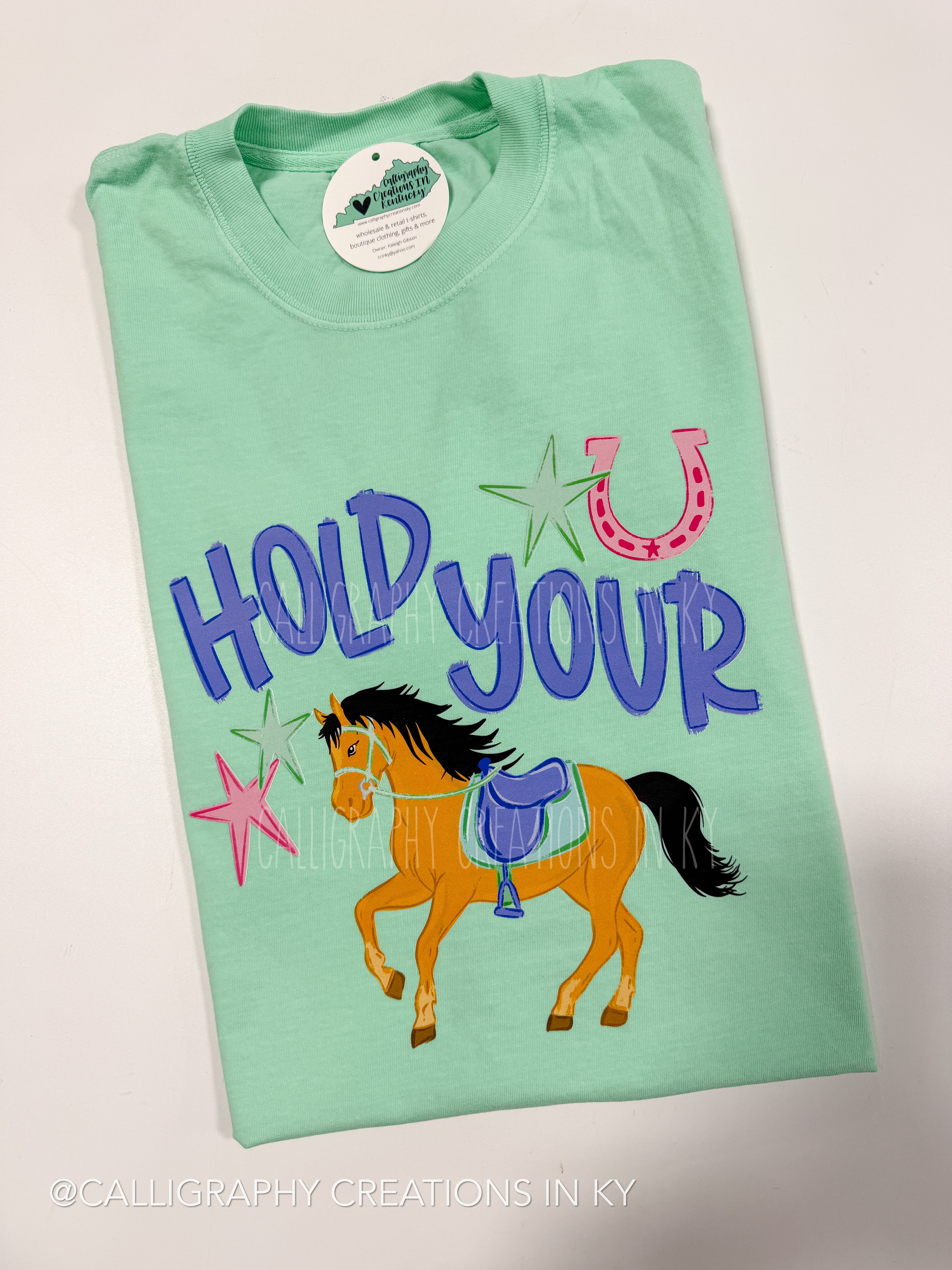 Hold Your Horses CC Tee