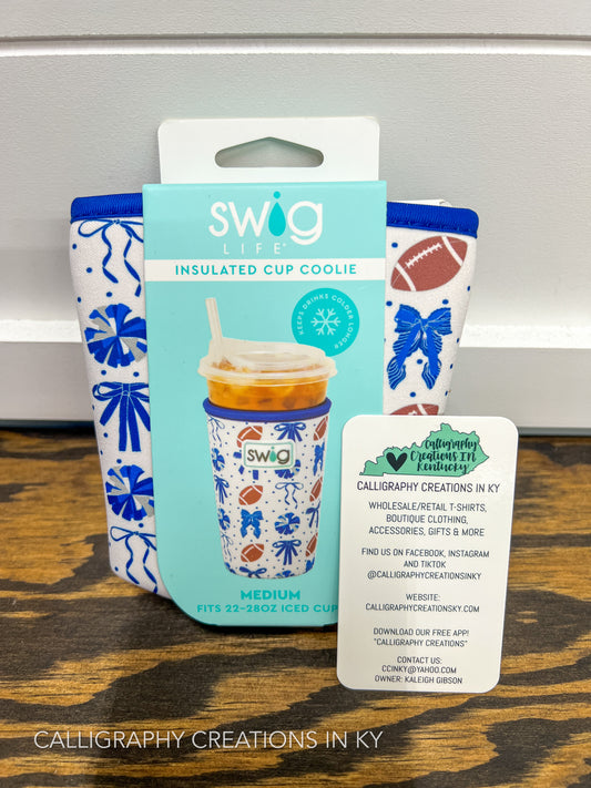 Royal • We’ve Got Spirit Medium Swig Iced Cup Coolie
