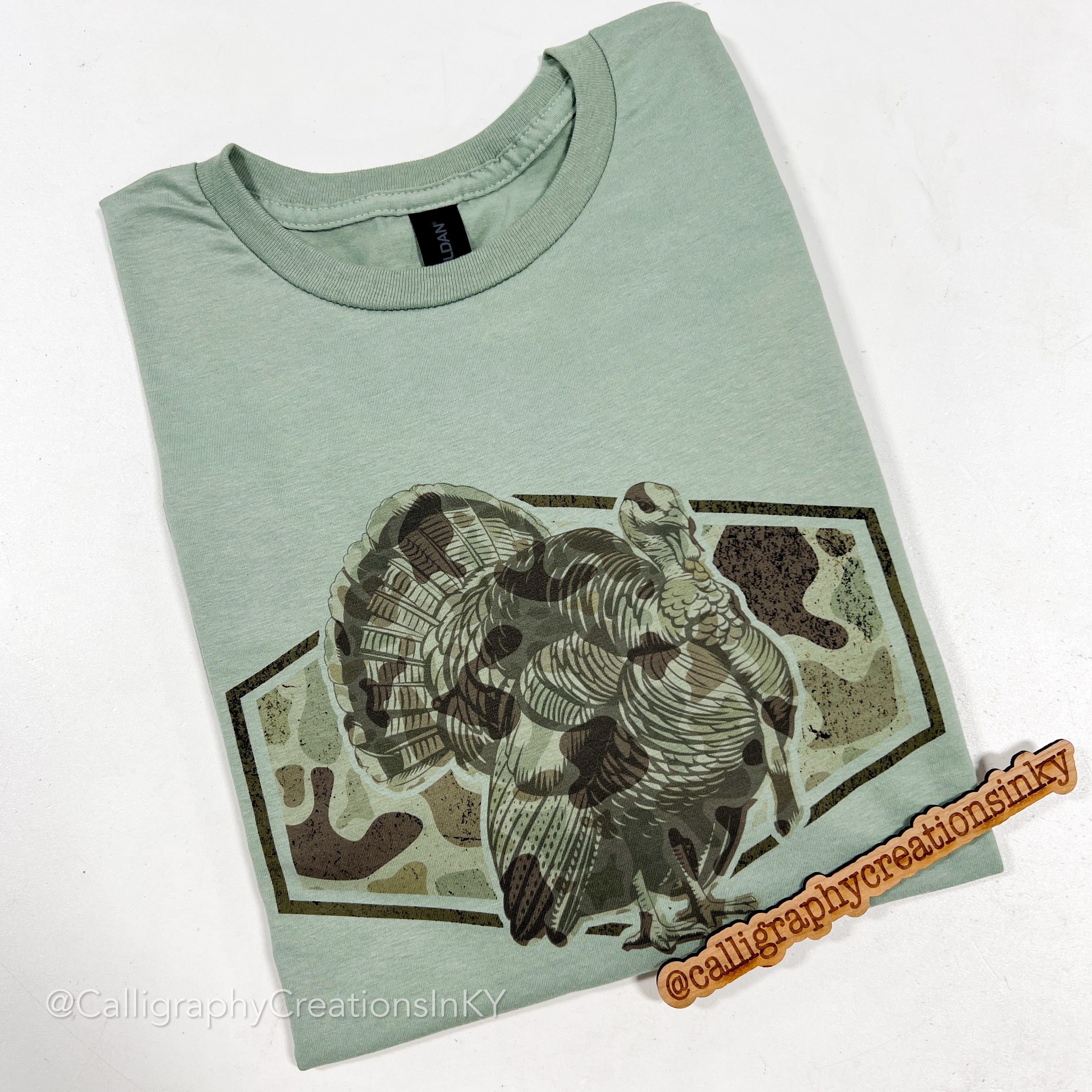 (ONE 3X LEFT) • Camo Turkey Tee *FINAL SALE*