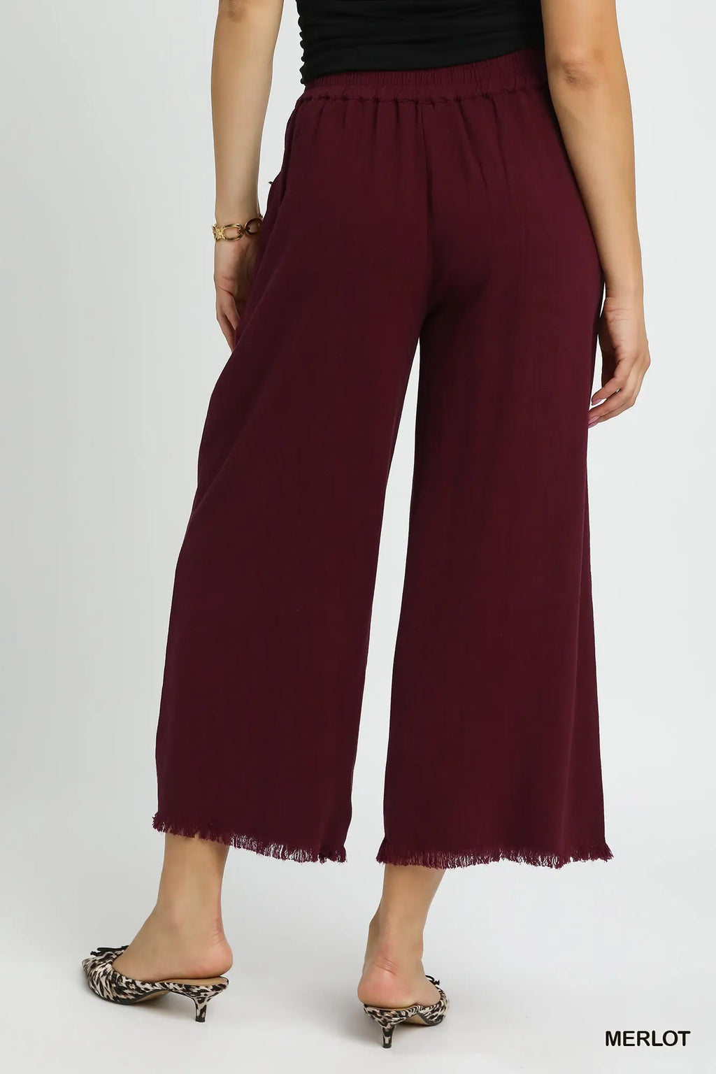 Classic Burgundy Pants