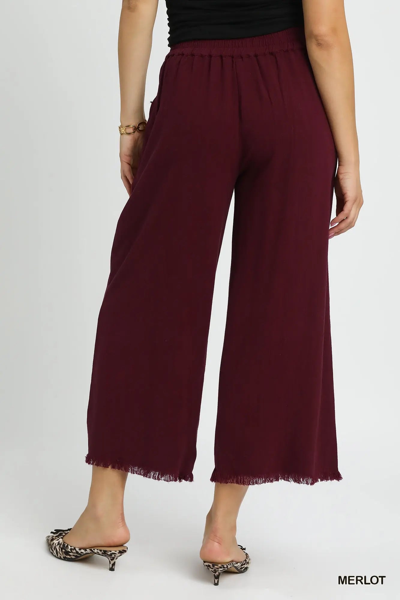 Classic Burgundy Pants