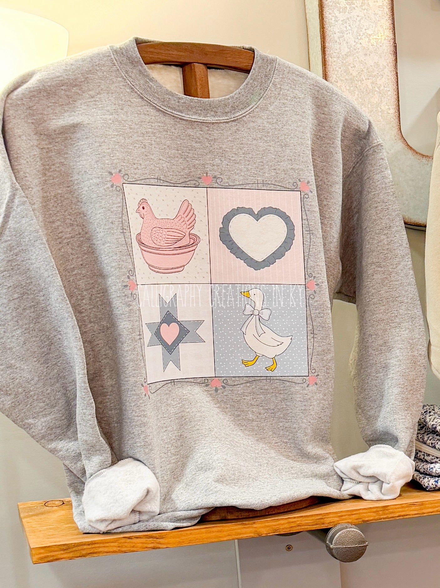 Vintage Square Sweatshirt