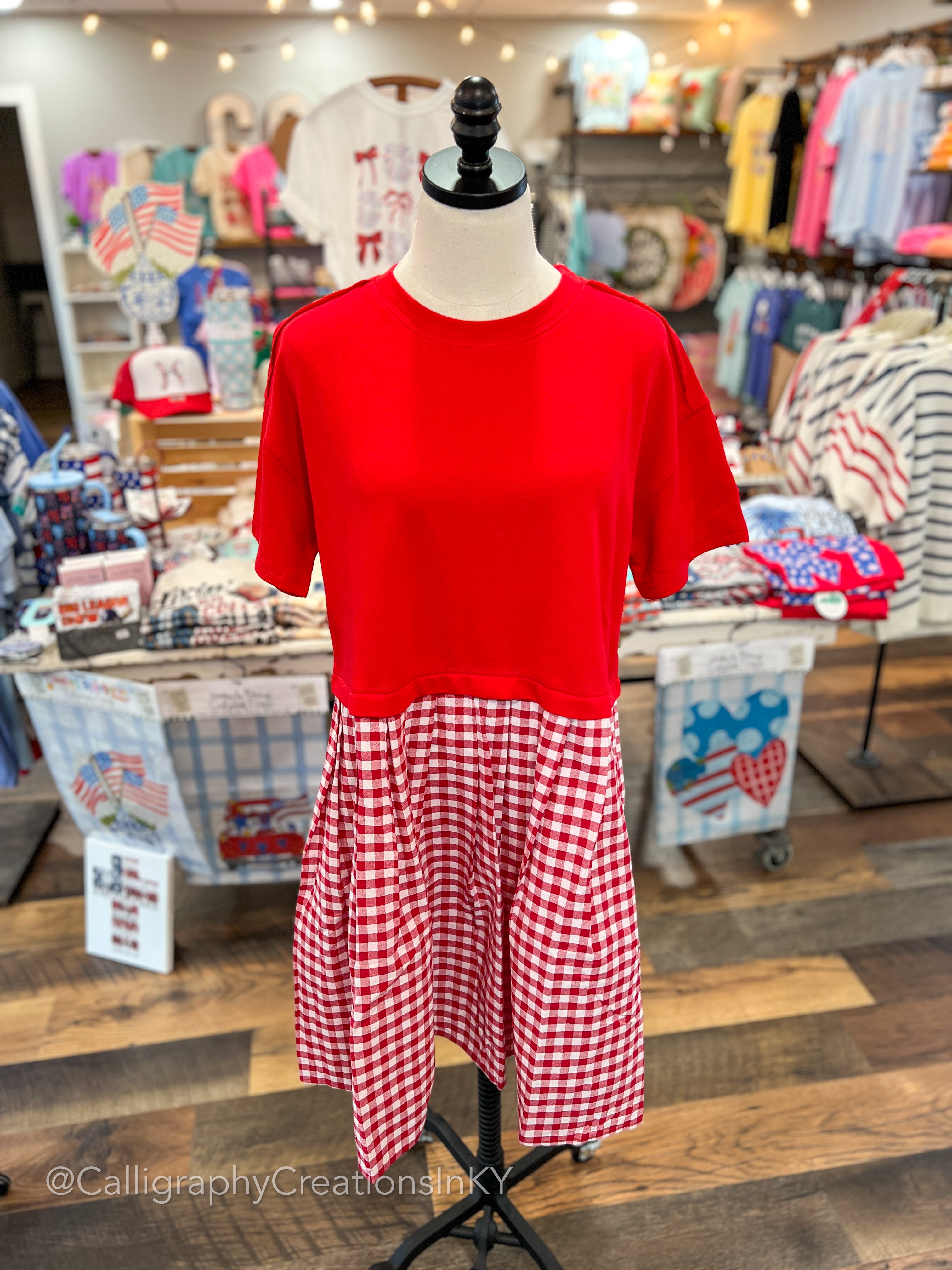 Red | Sienna Dress *FINAL SALE*