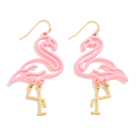 Flamingo Earrings