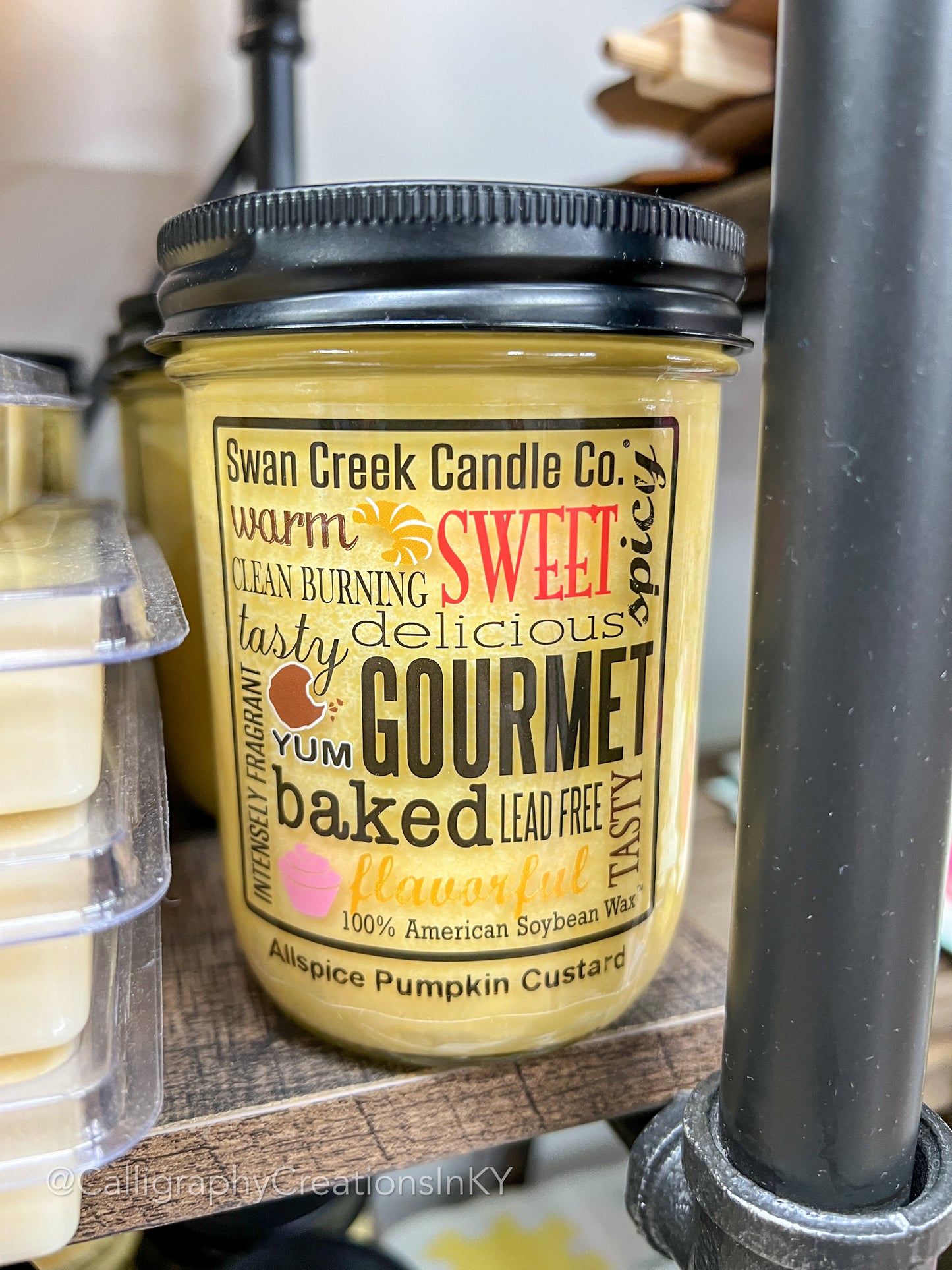 SCC Allspice Pumpkin Custard-Small 12 oz Candle