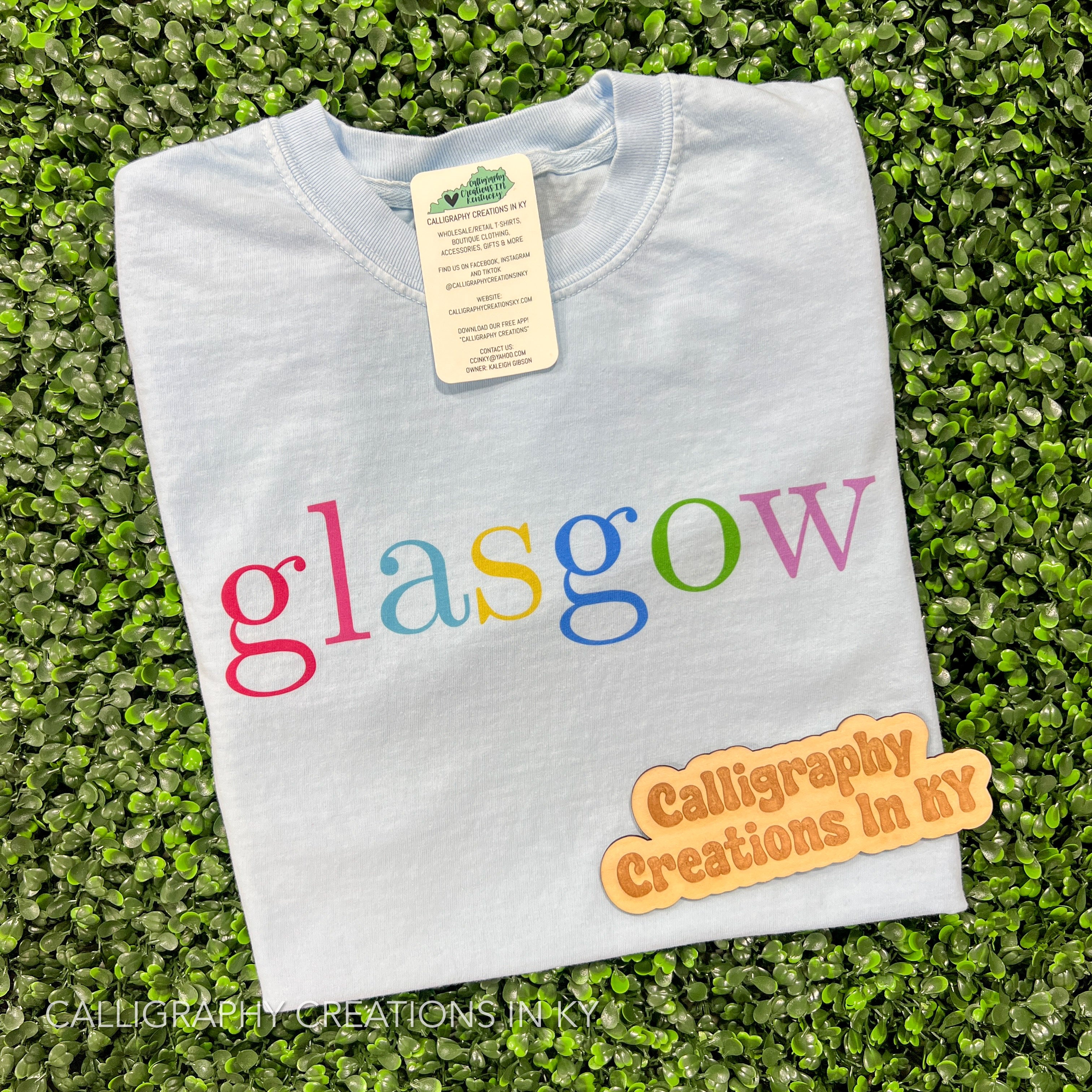 Simple Glasgow CC Tee *FINAL SALE*