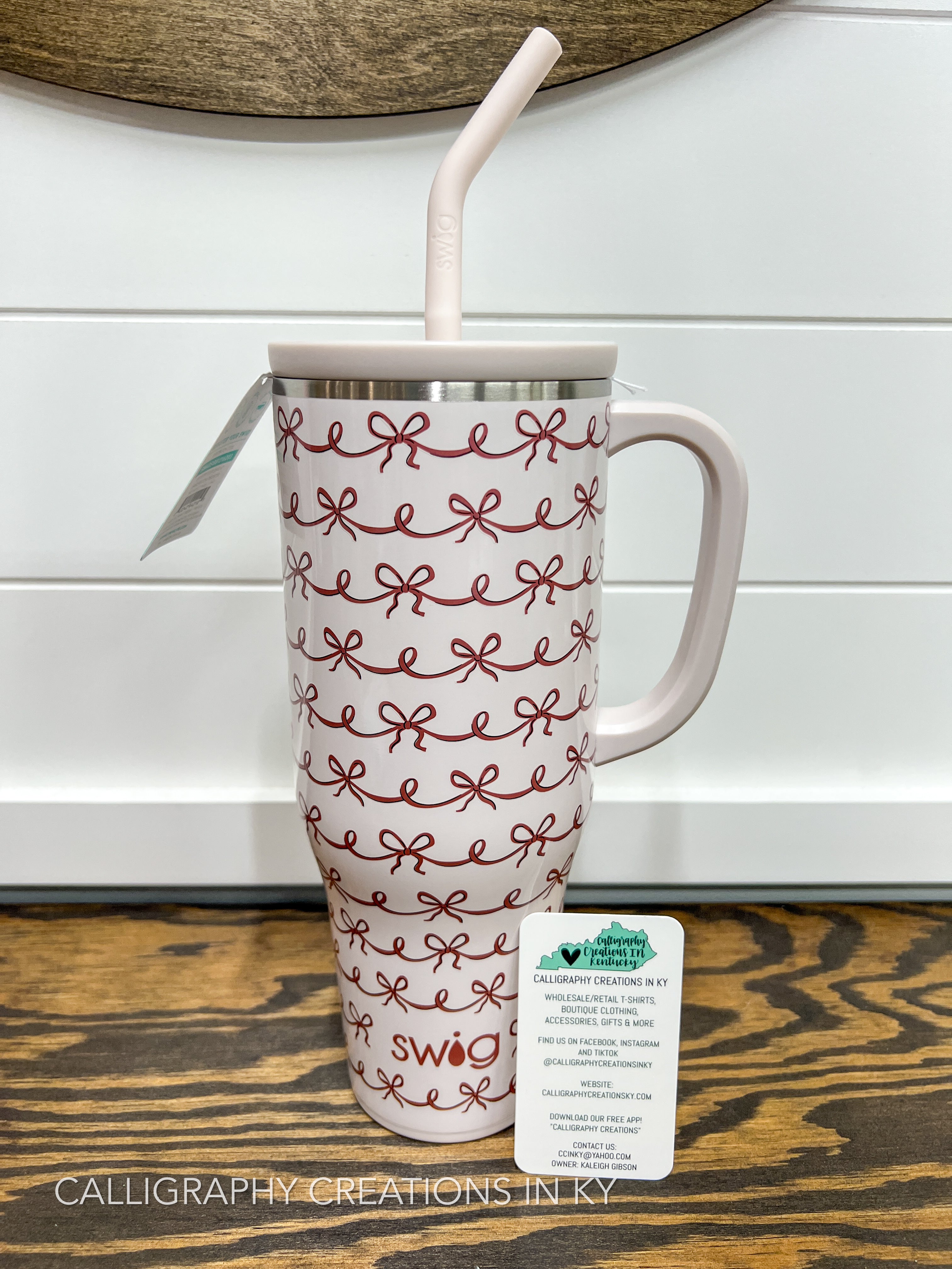 Pretty In Pink 40 oz Swig Mega Mug