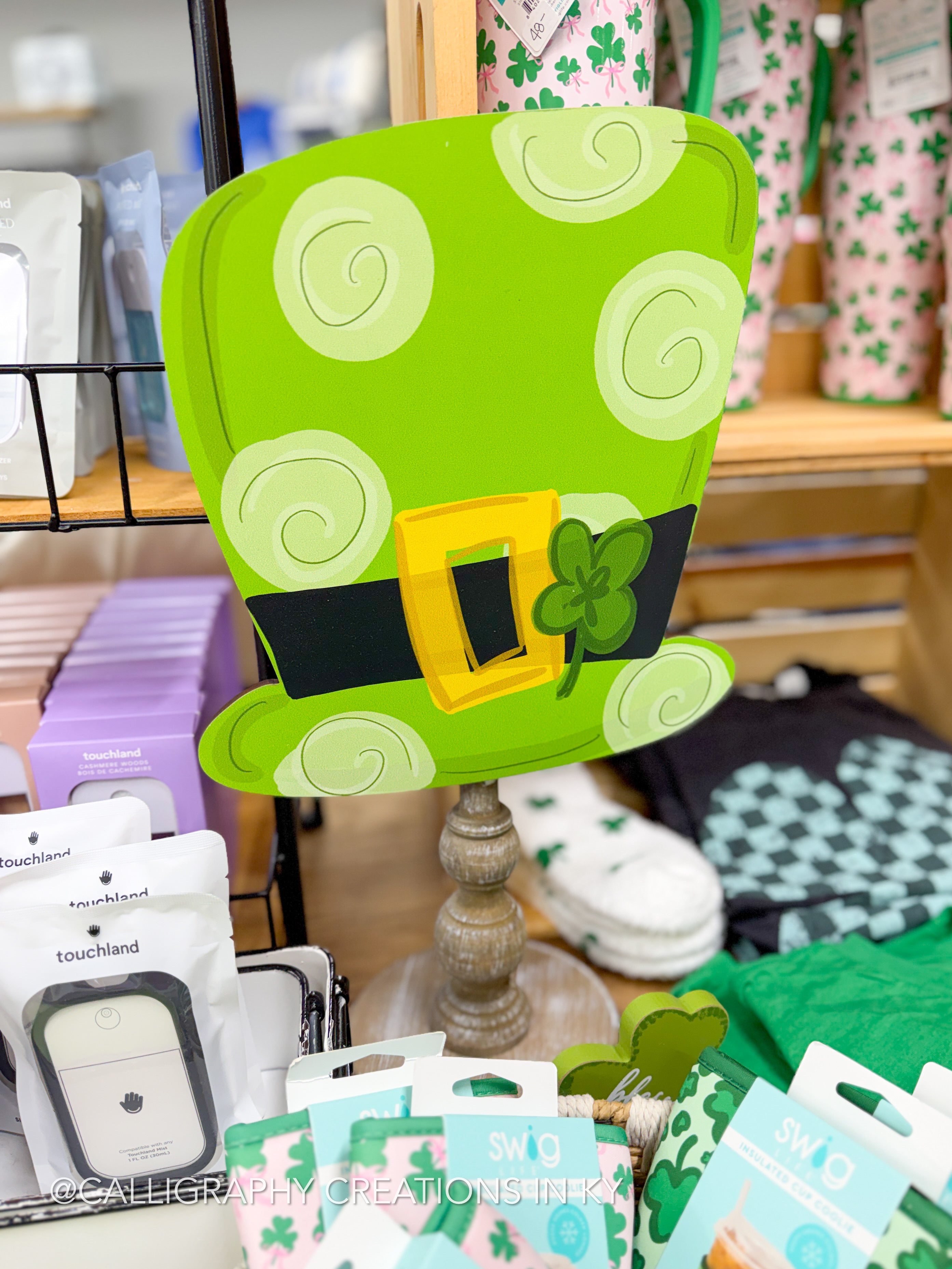 St. Patty's Day Hat Topper - Doodles By Rebekah