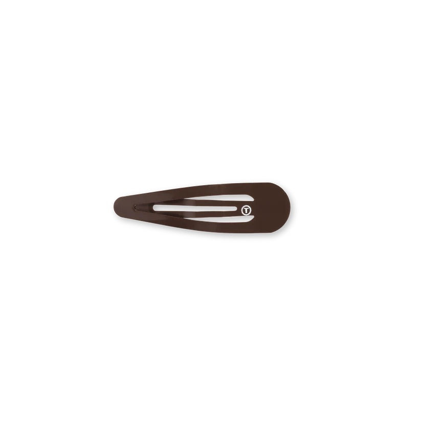 Brown Snap Clip 6ct (TELETIES)
