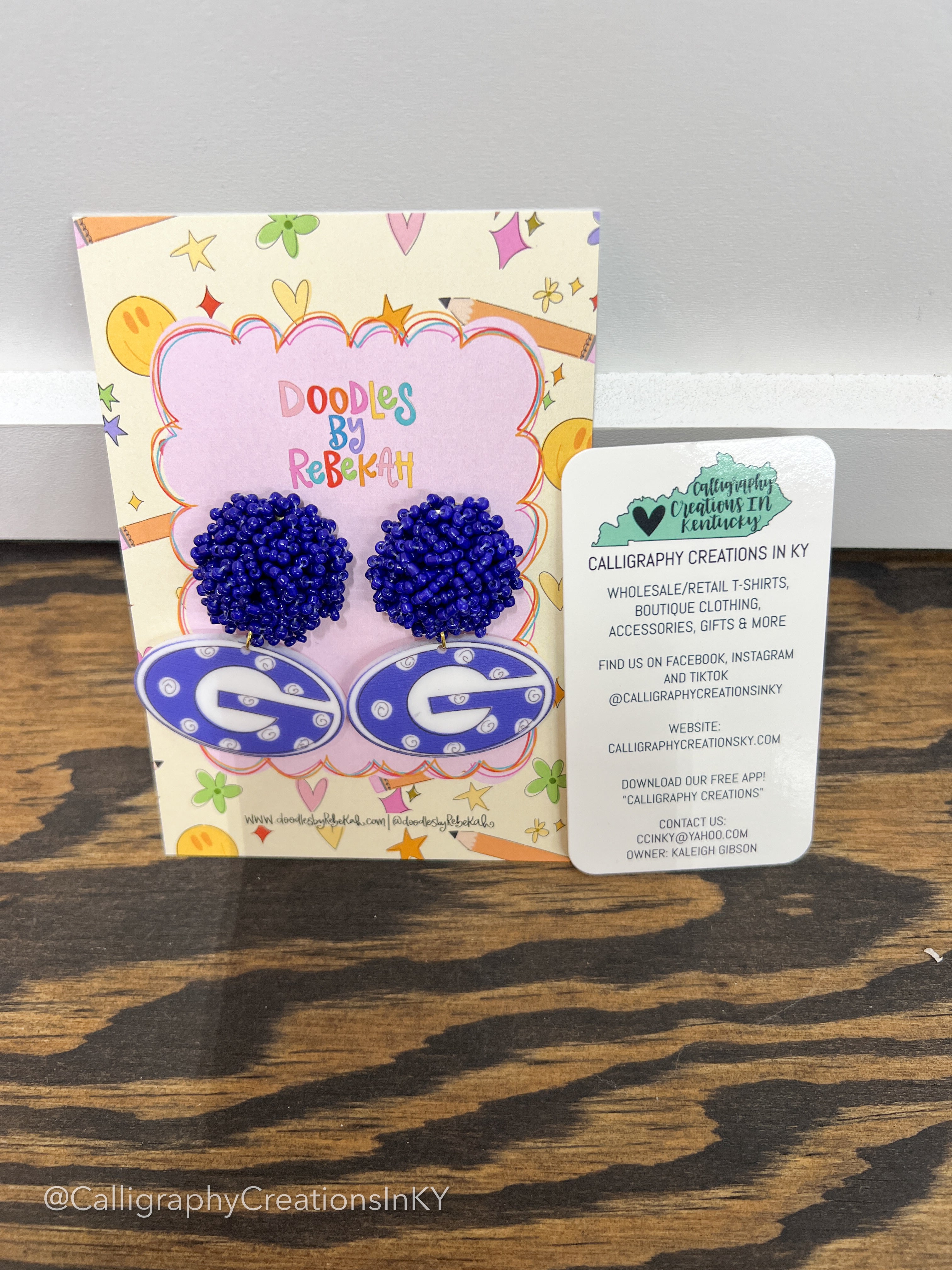 CCIK Exclusive Glasgow Earrings • Doodles By Rebekah