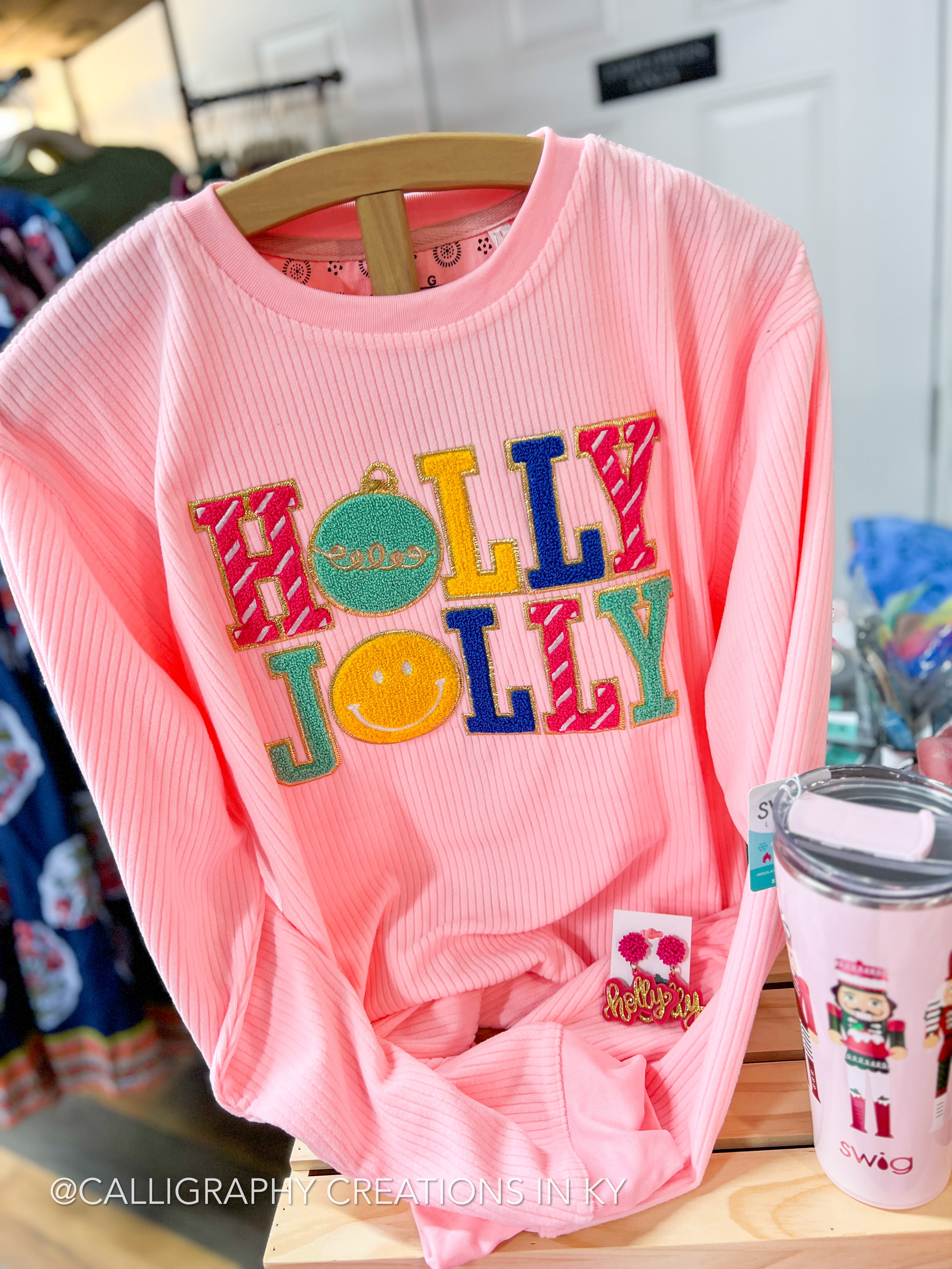 Holly Jolly | Royce Ribbed Fleece