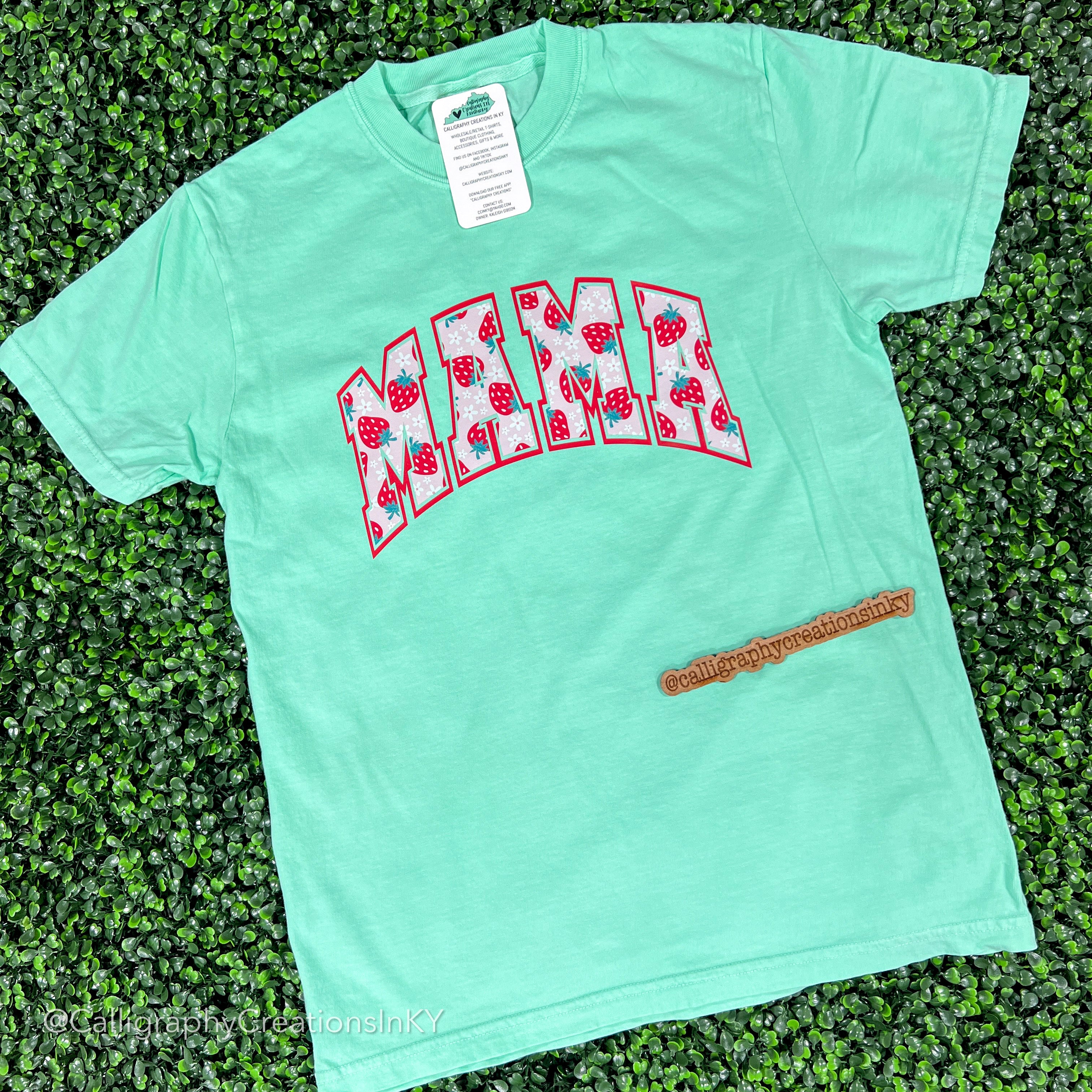 Island Reef • Strawberry Arch Mama Tee *FINAL SALE*