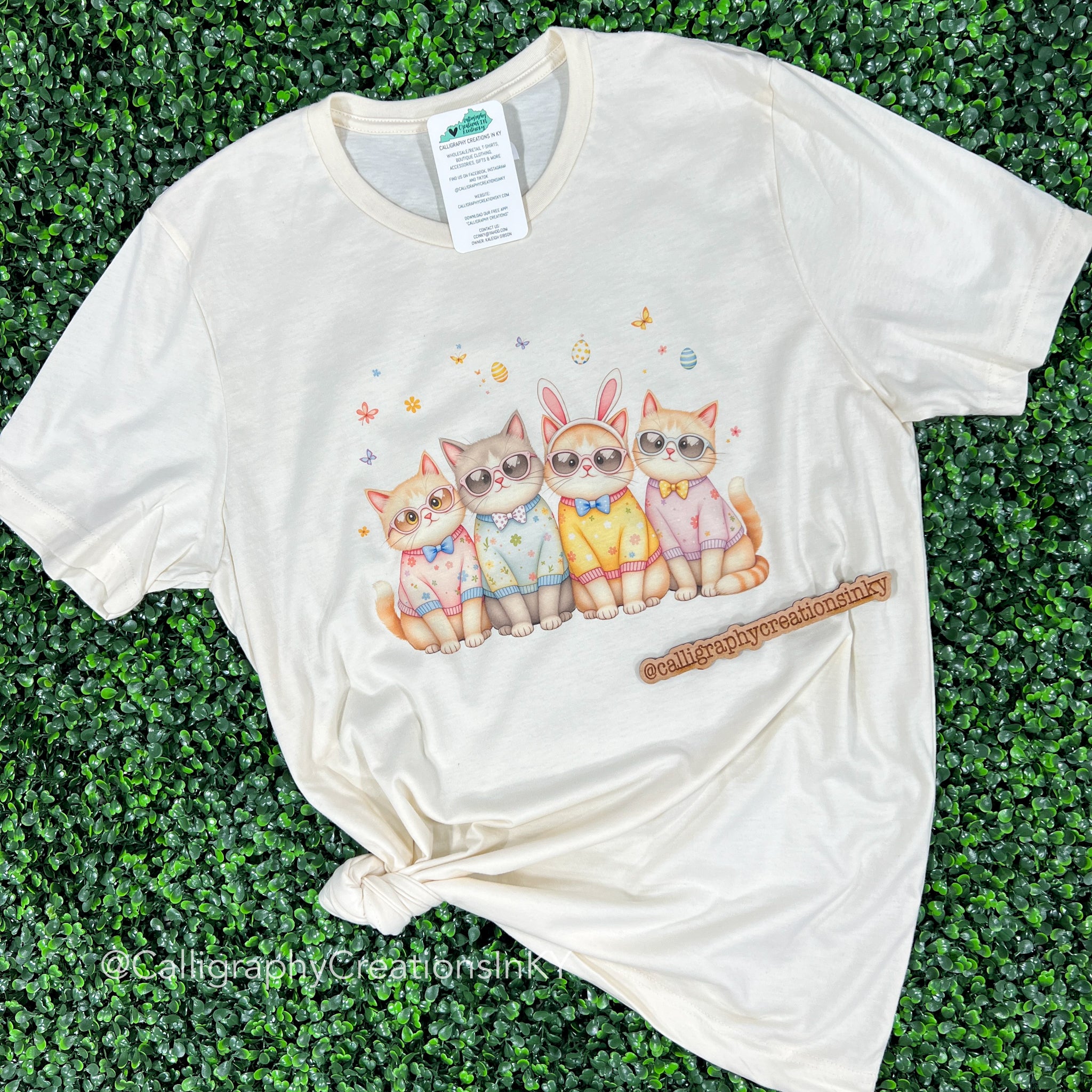 Easter Cats Tee