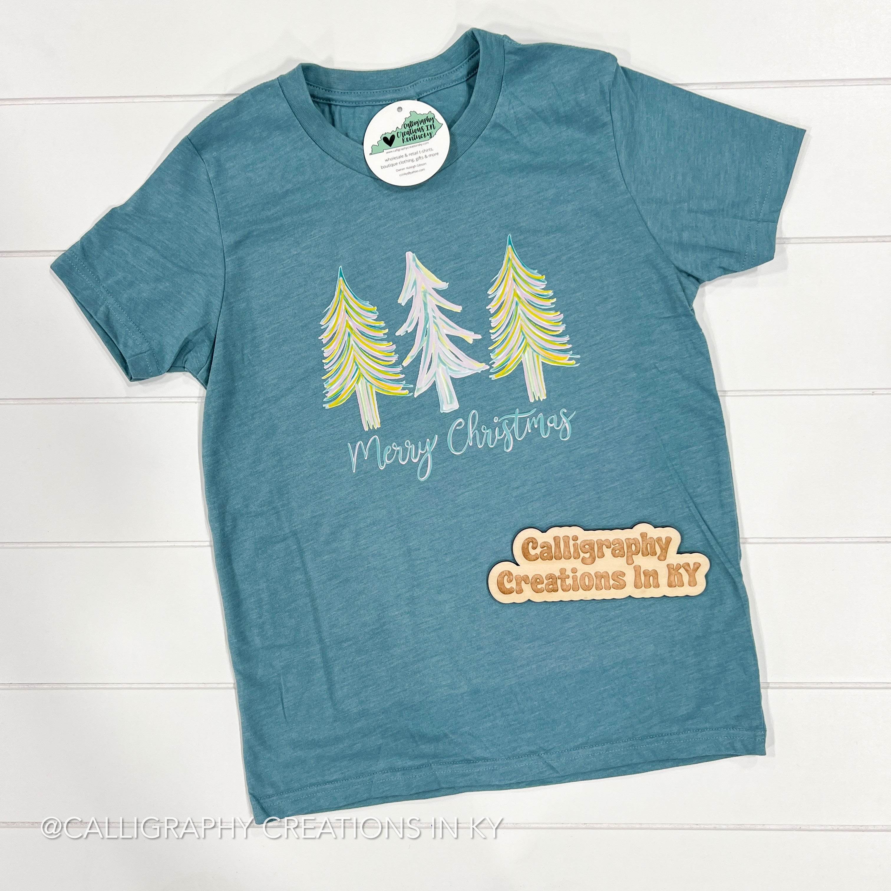 YOUTH Lagoon Merry Christmas Trees Tee