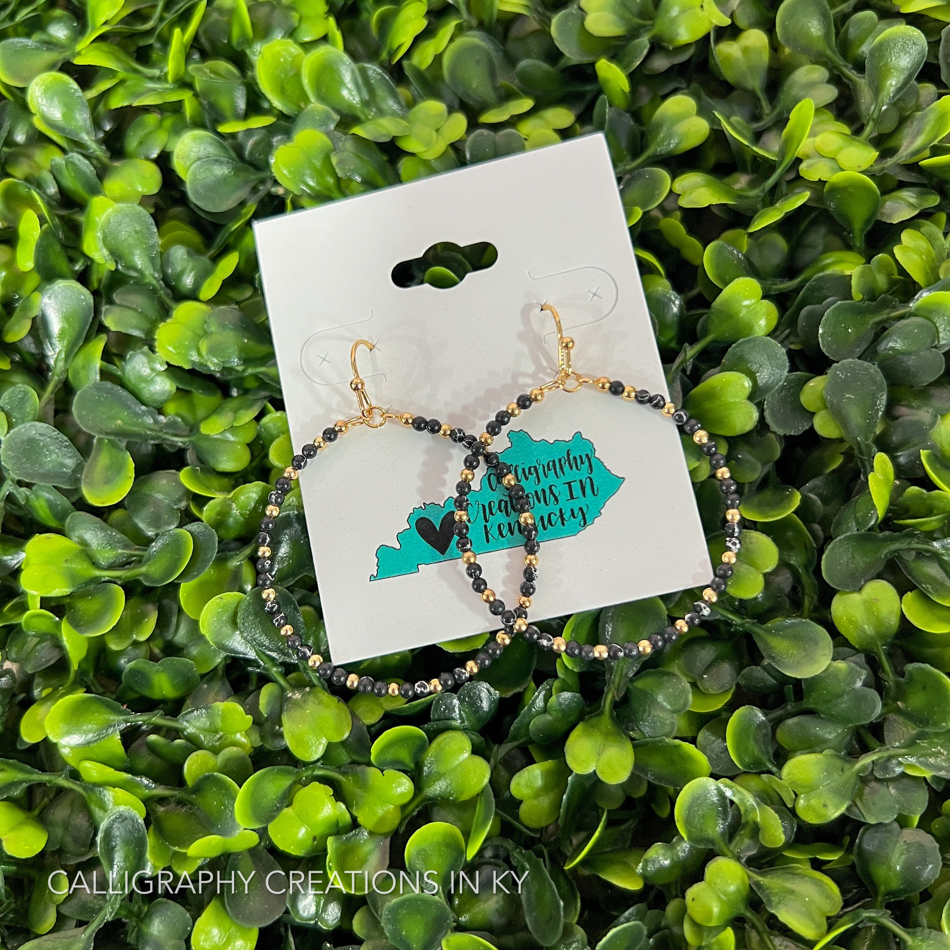 Black | Harlie Earrings