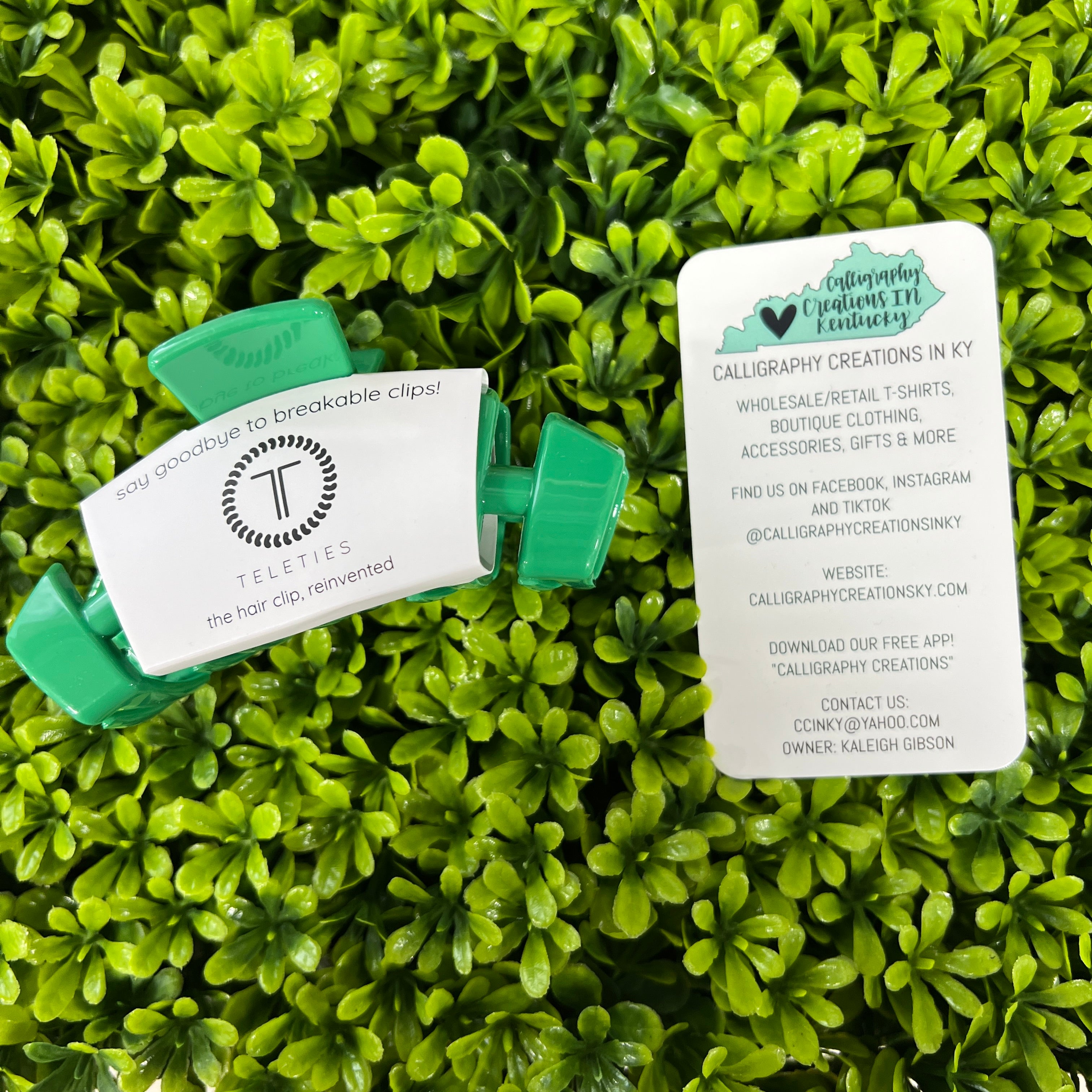 Green Come True Classic Teleties Clip