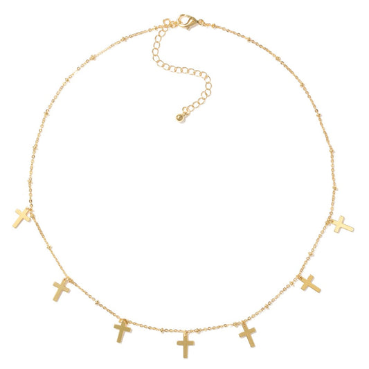 Cross Charm Necklace