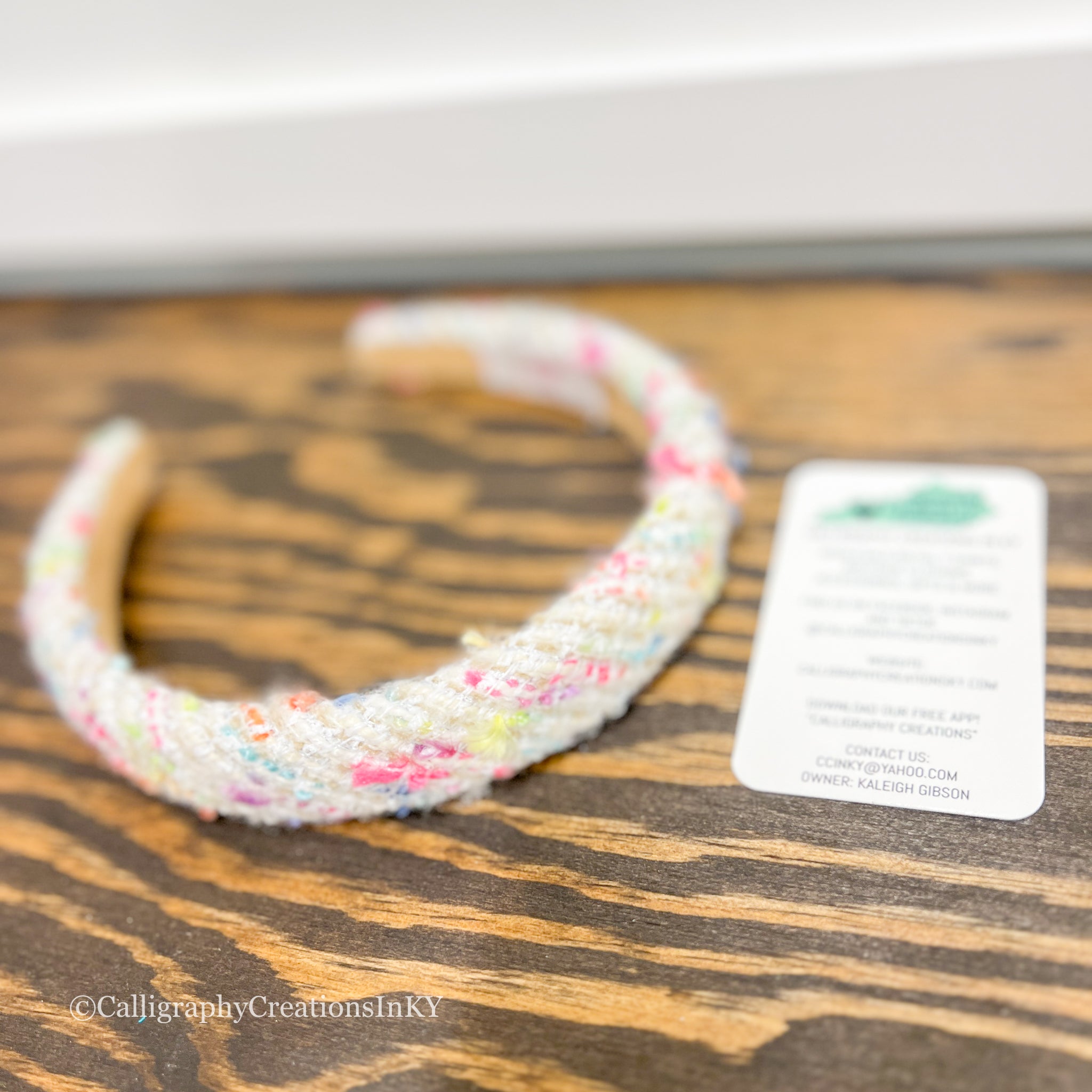 Confetti Quilt Non-Headache Headband