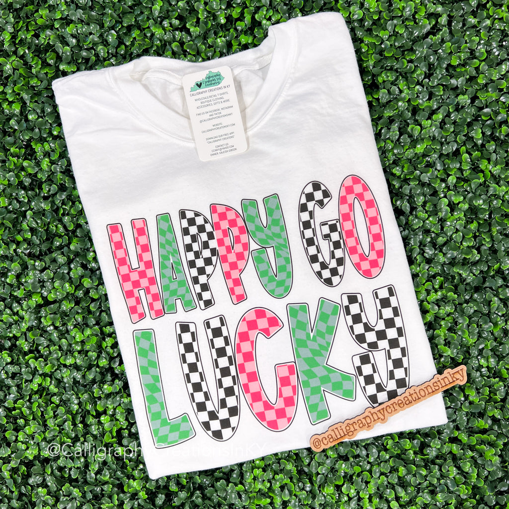 Happy Go Lucky Tee