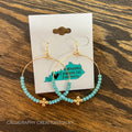 Teal | Laney Earrings