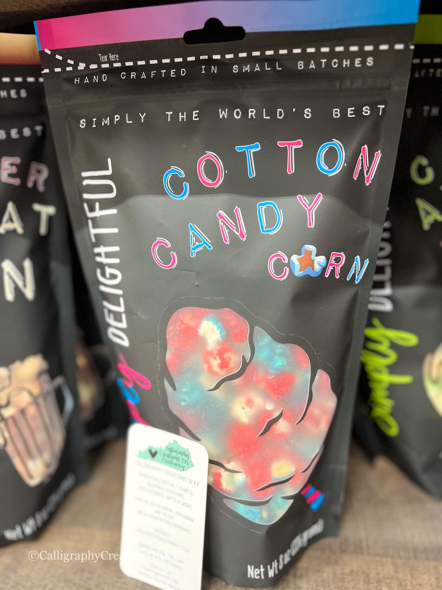 Cotton Candy PopCorn