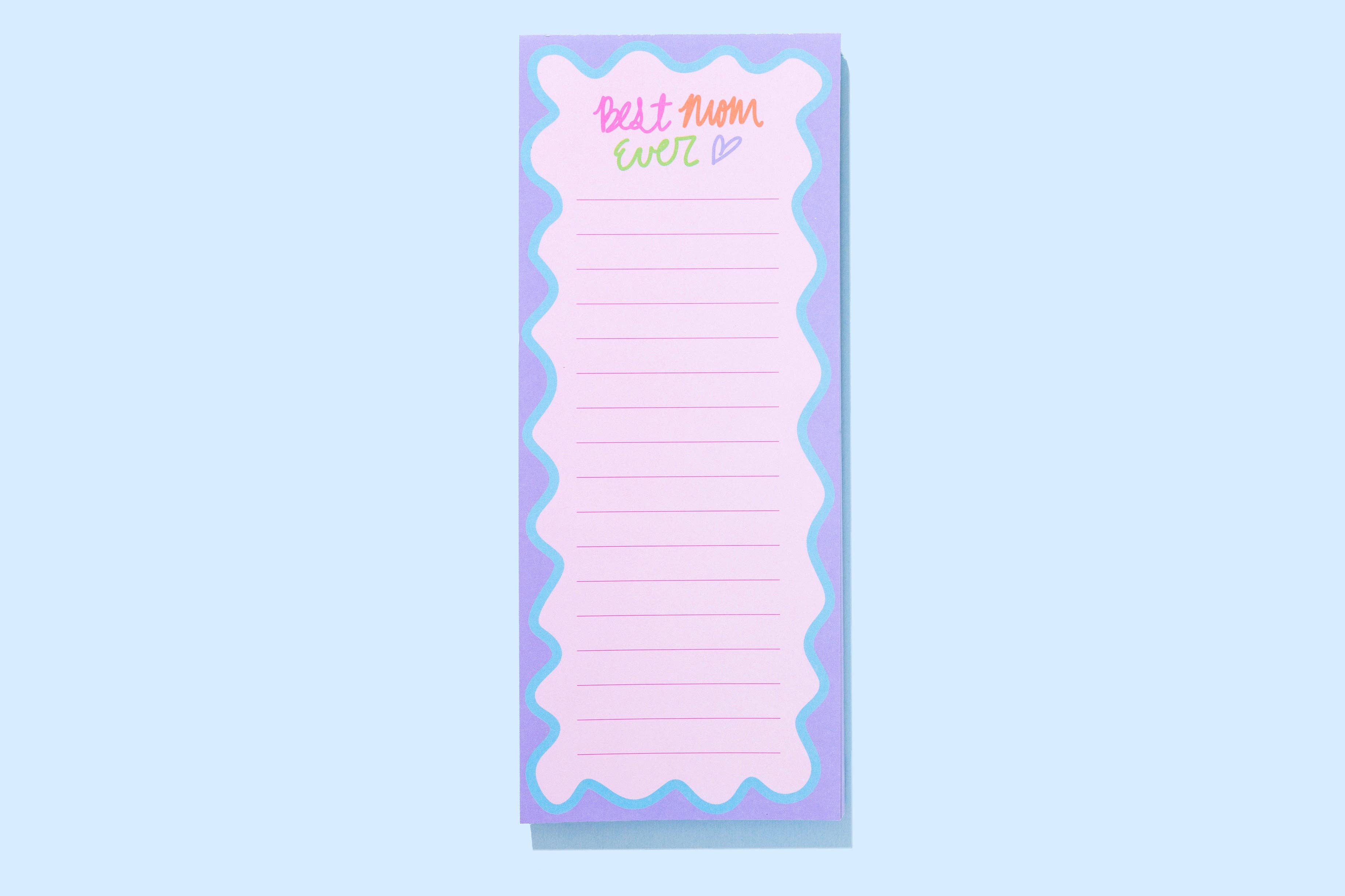 List Pad w/ Magnet - "Best Mom Ever" - 100 Sheets