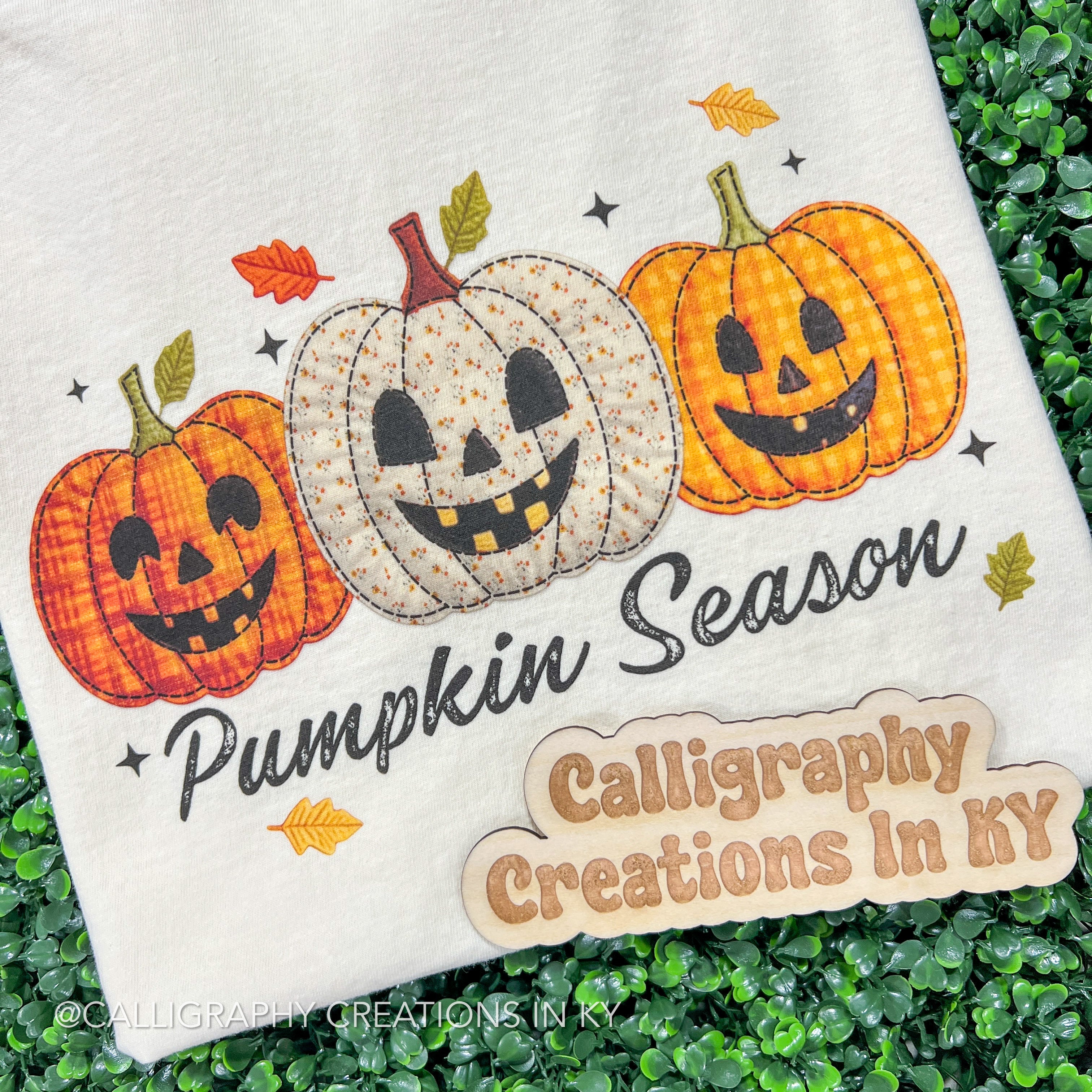 SMALL - Halloween Pumpkin Season CC Tee *FINAL SALE*