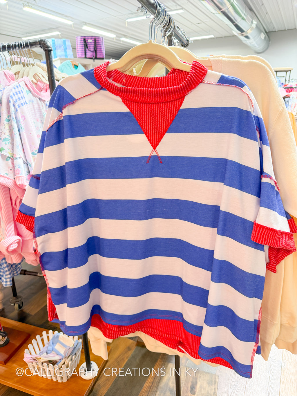 Americana Stripe Top