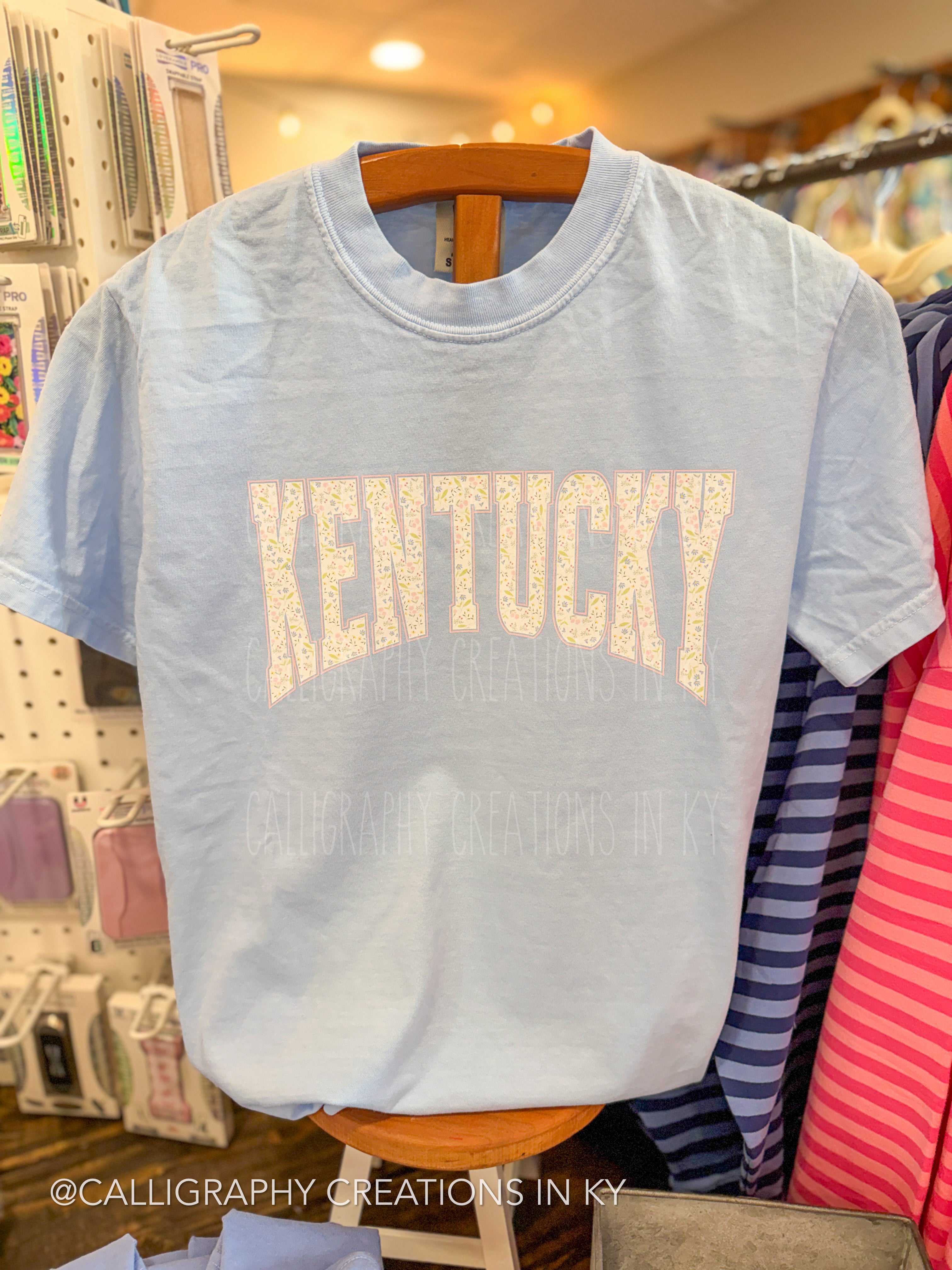 Floral Kentucky Arch CC Tee