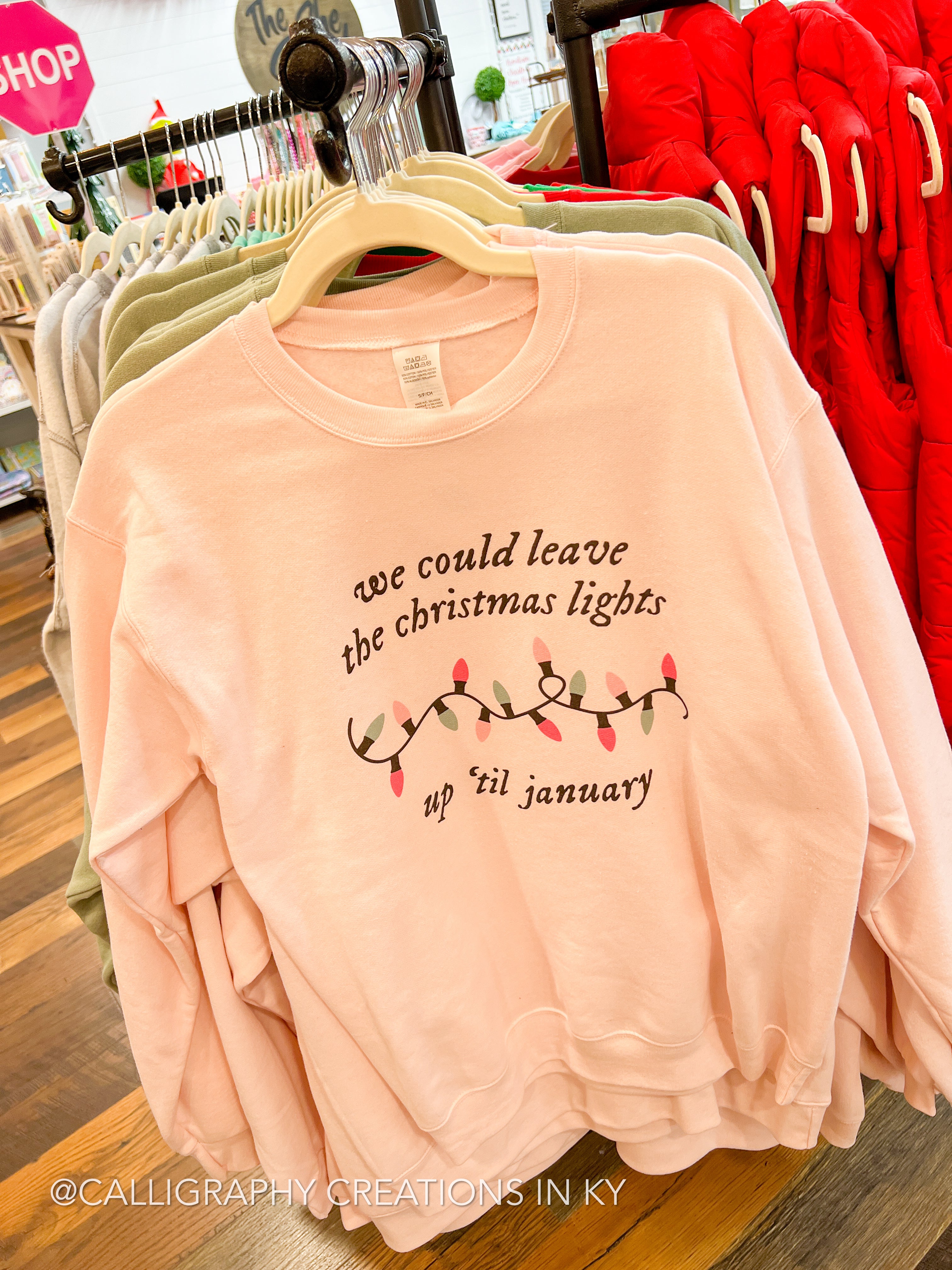 Christmas Lights Sweatshirt