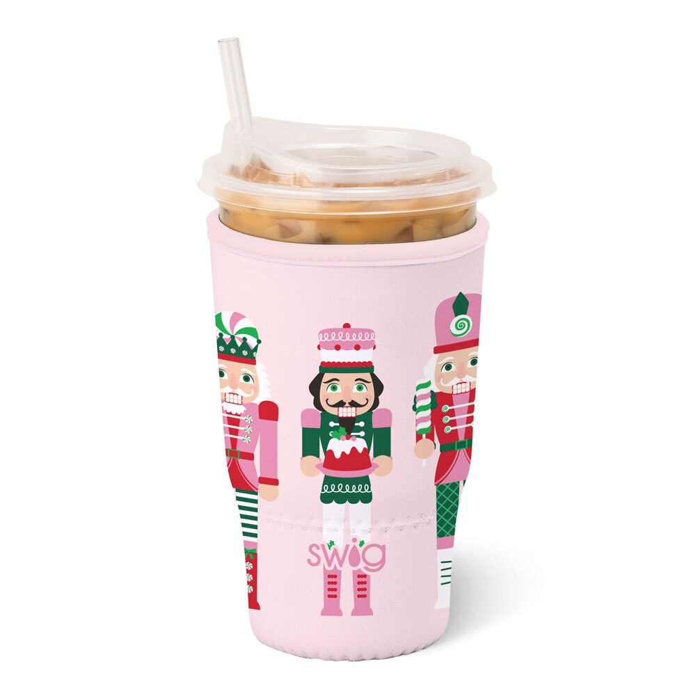 Sugar Plum Soldiers Large Swig Iced Cup Coolie