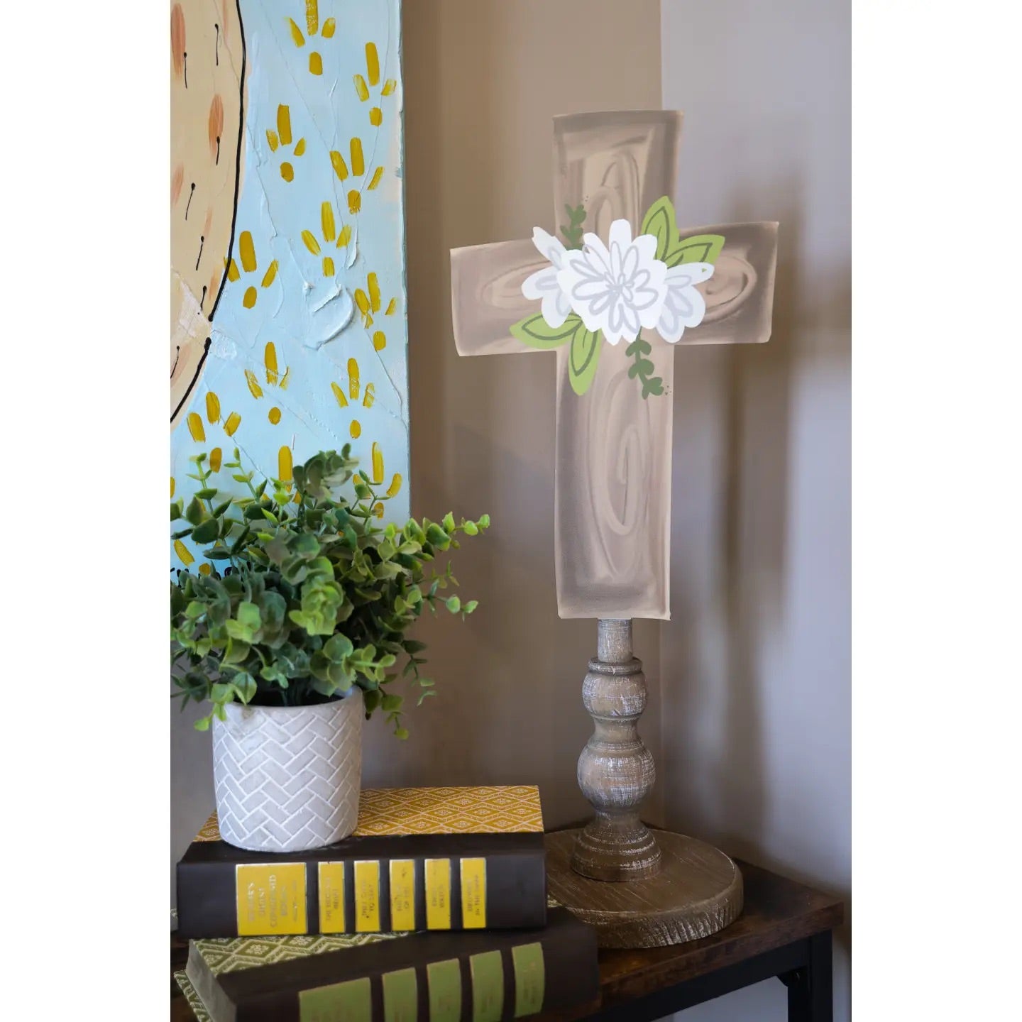 Cross Topper - Doodles By Rebekah