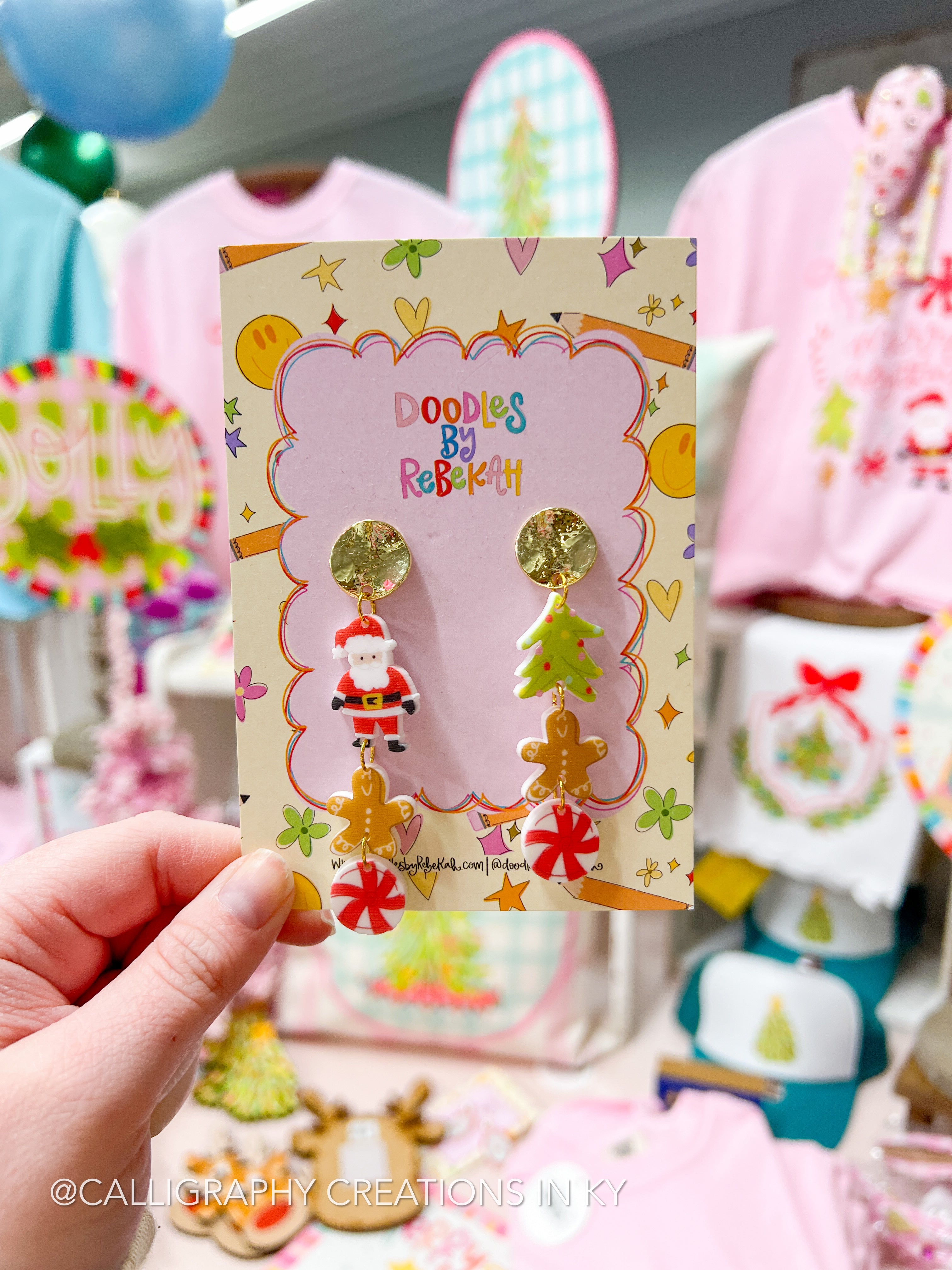 Merry Everything Earrings • Doodles By Rebekah