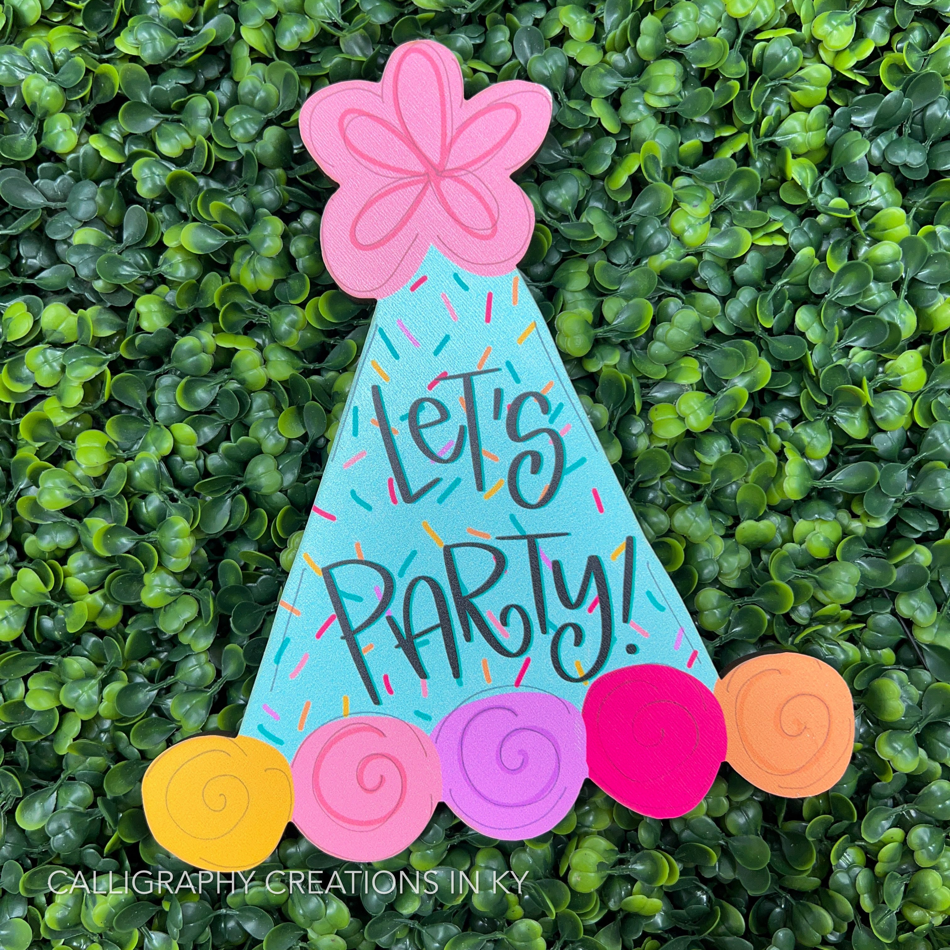 Let’s Party Attachment - Doodles By Rebekah