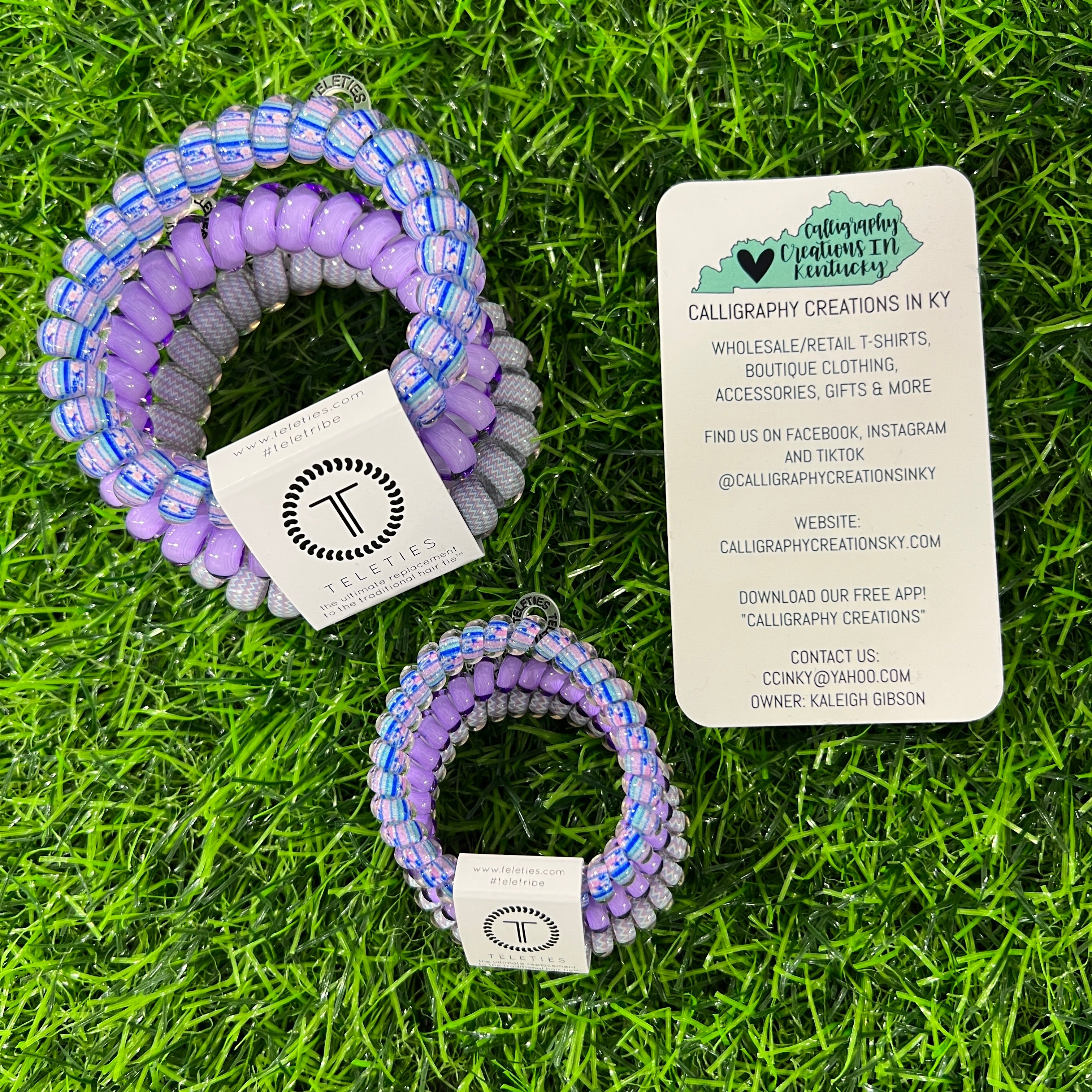 Orchid Oasis - TELETIES Hair Ties