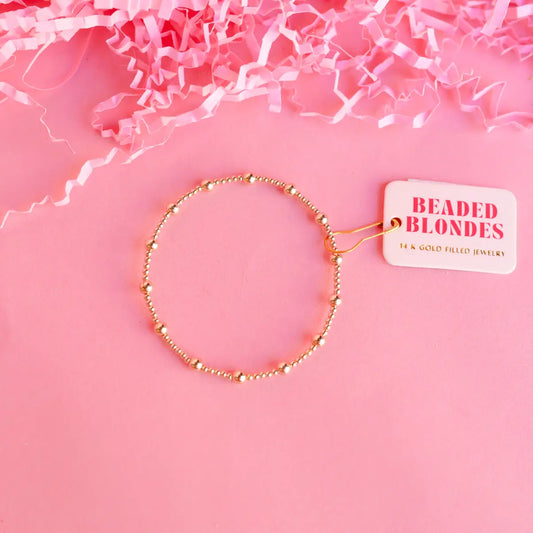 June Beaded Blondes Bracelet