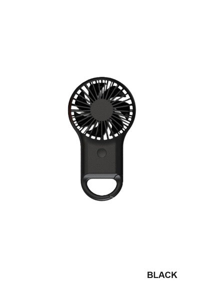 Rechargeable Fan W/Light