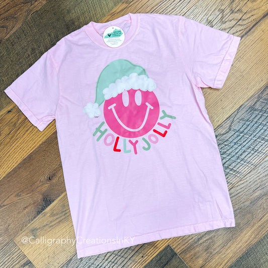 Happy Holly Jolly Tee FINAL SALE