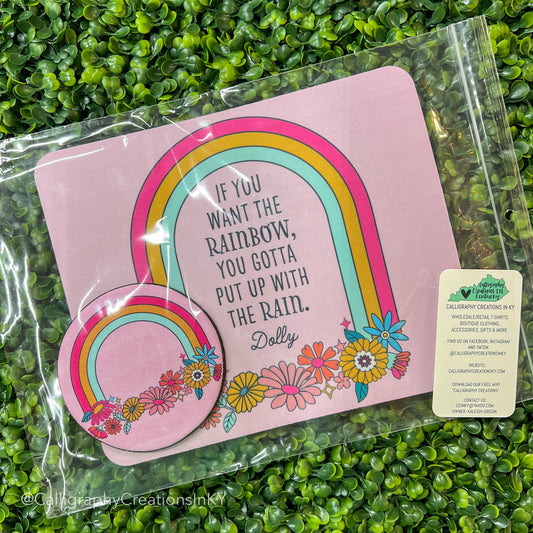 Dolly Rainbow Desk Set