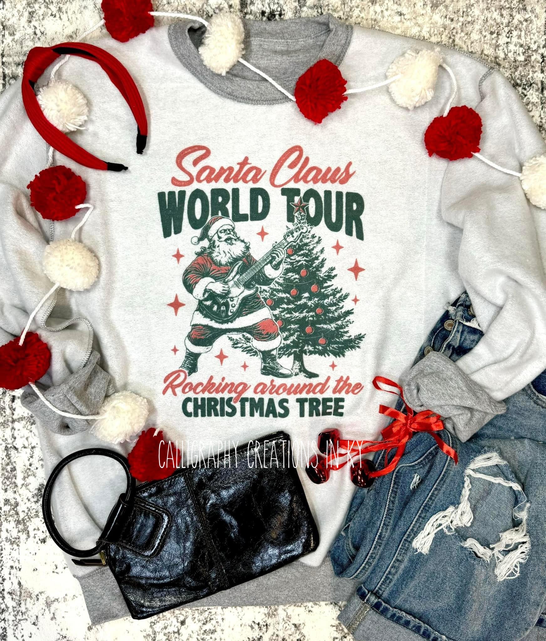 (ONE 2XL LEFT) Christmas Tour Sweatshirt *FINAL SALE*