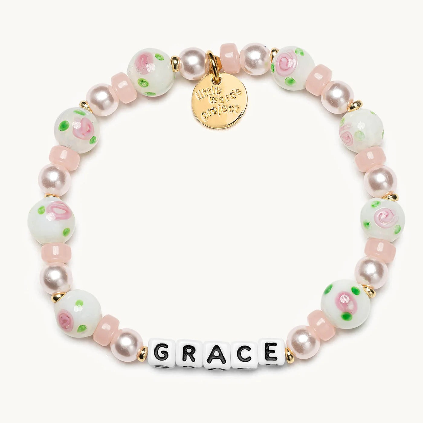 Lovestruck / Grace Little Words Project Beaded Bracelet