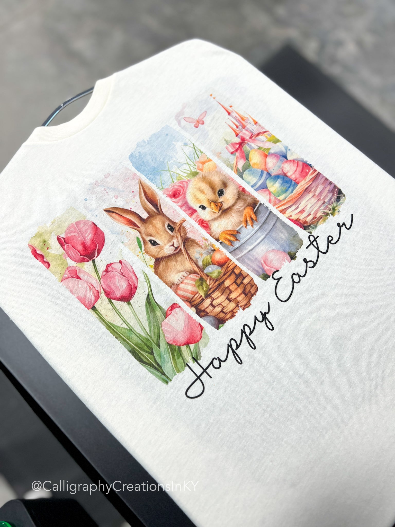 Watercolor Easter Tee