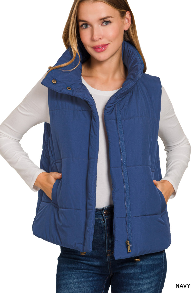 Navy | Puffer Vest