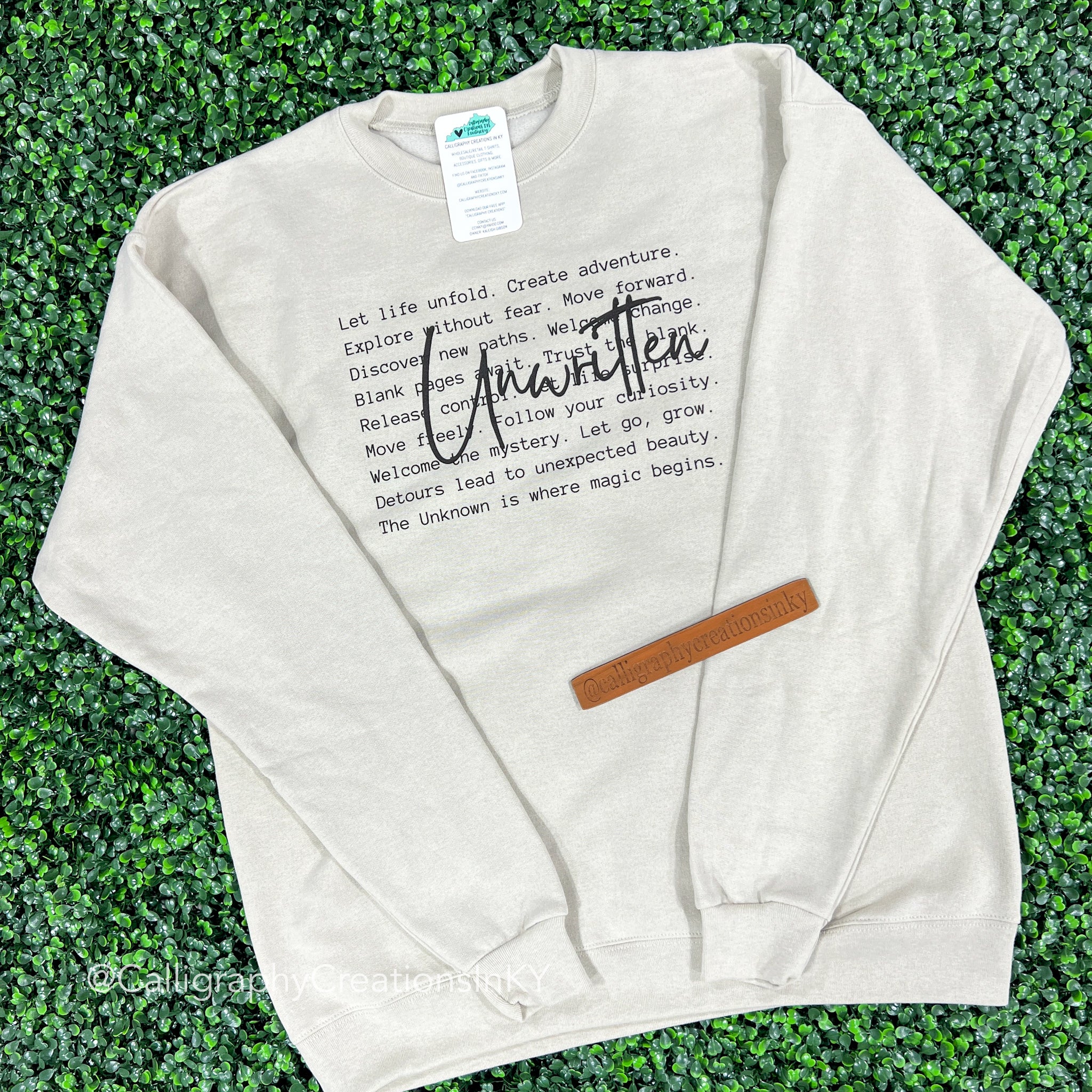 Unwritten Sweatshirt *FINAL SALE*