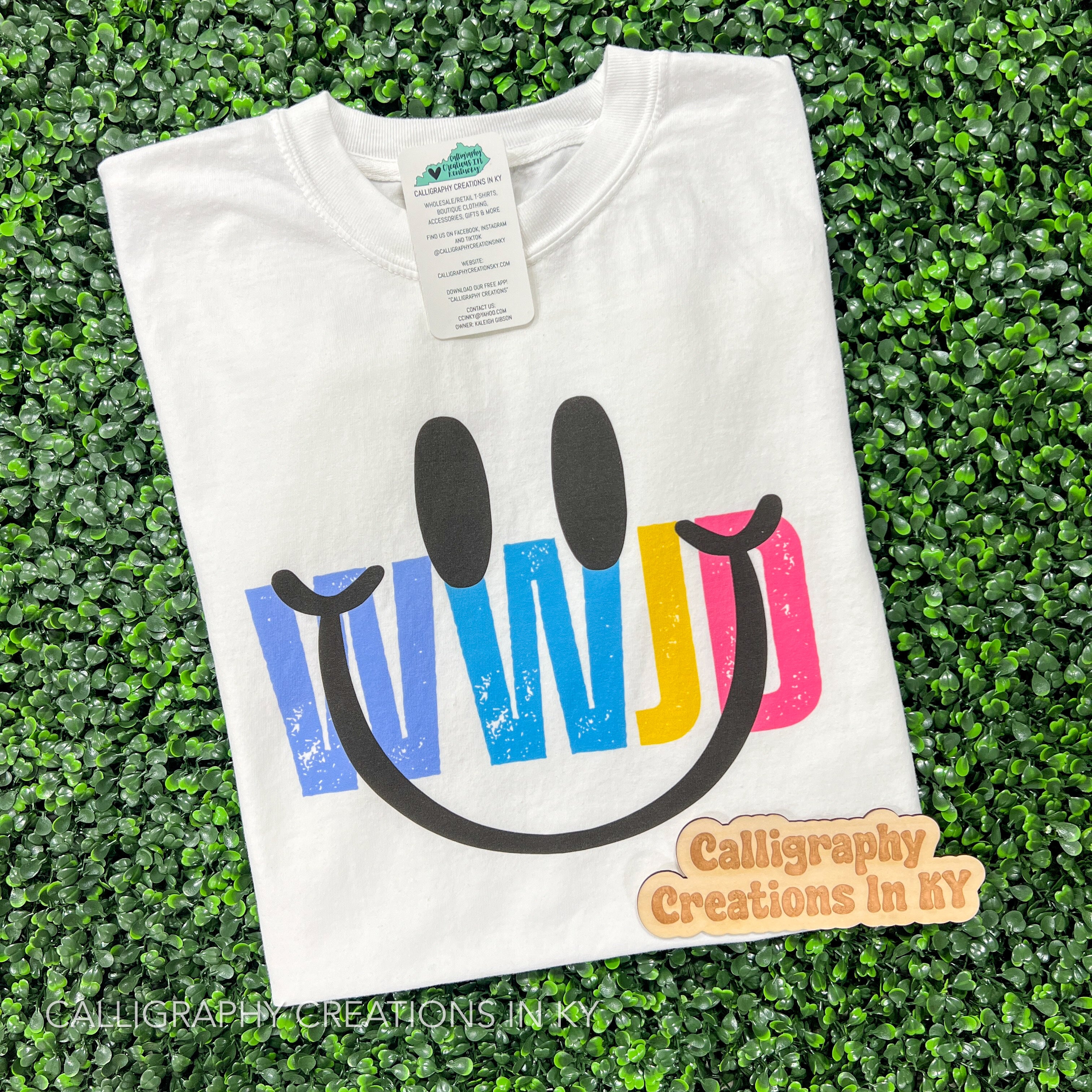 (ONE 2XL LEFT) WWJD CC Tee *FINAL SALE*